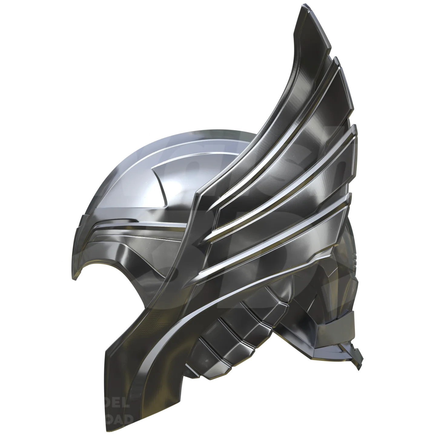 2011 Thunder God Helmet 3D Printable Model - Image 6