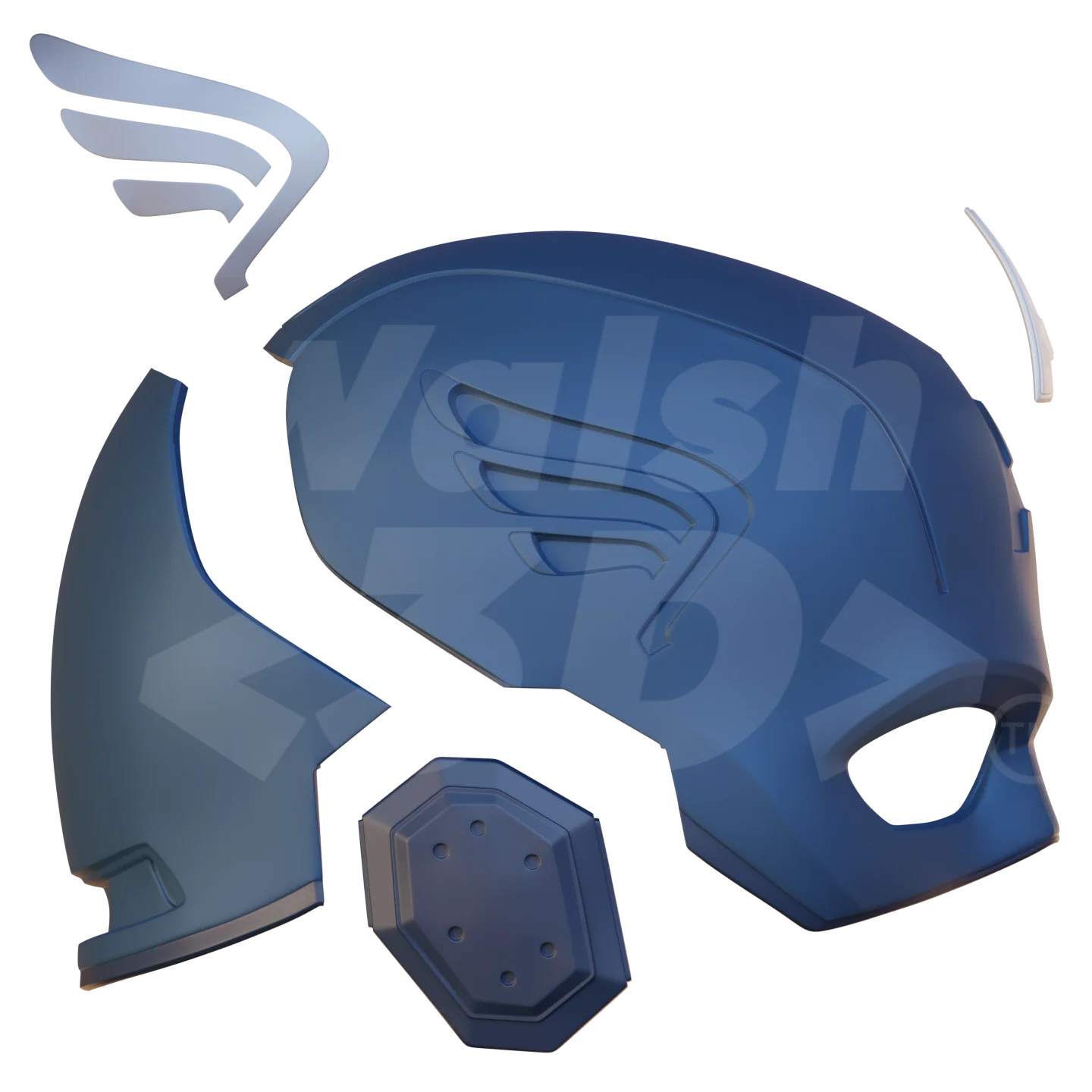 2012 America Hero Helmet 3D Print Model - Image 2