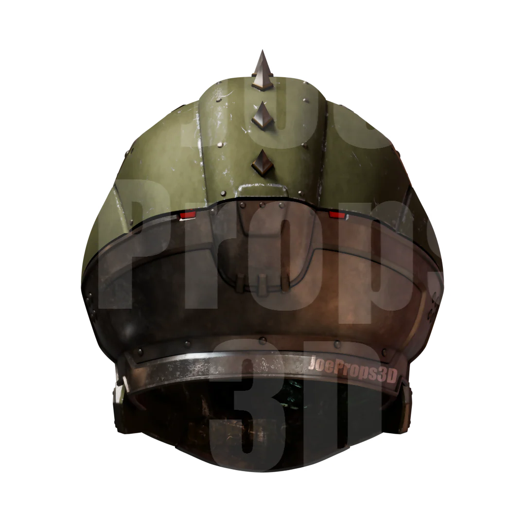 3D Printable Dark Slayer Helmet STL File - JP3D - Image 4