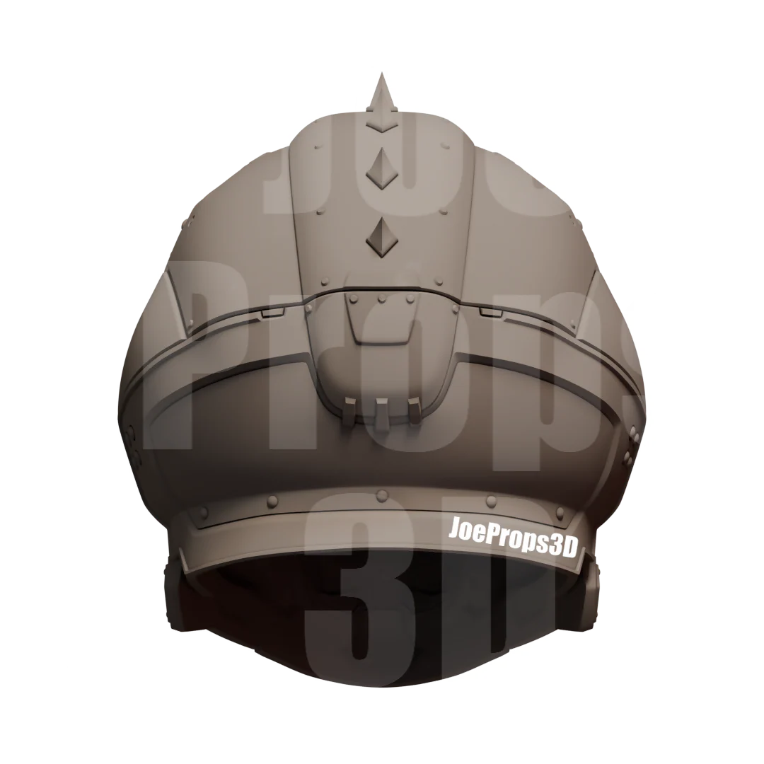 3D Printable Dark Slayer Helmet STL File - JP3D - Image 8