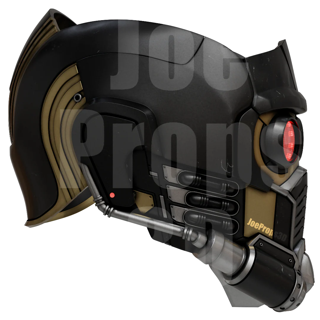 3D printable Galaxy Guardian Helmet STL File - JP3D - Image 5