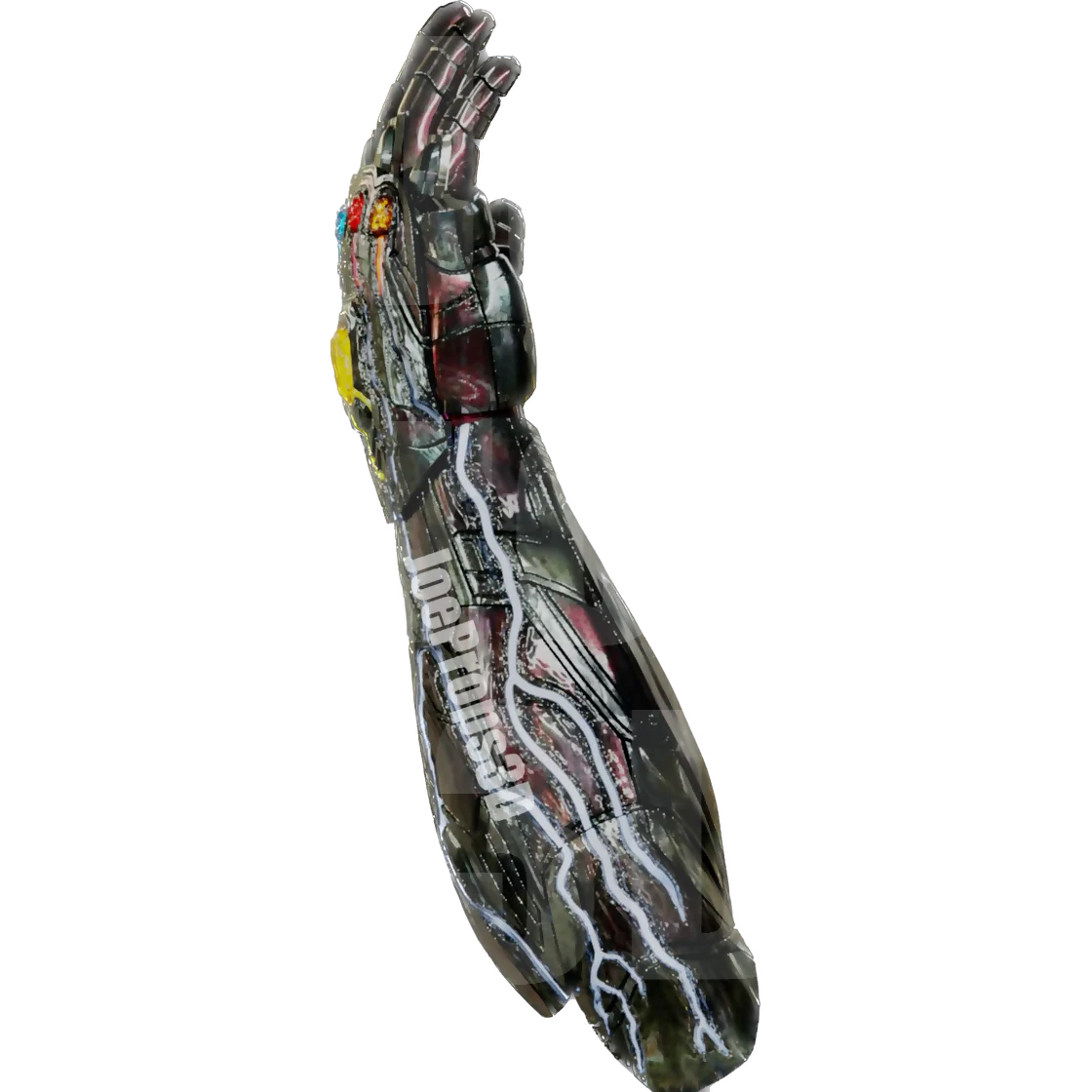 3D Printable Infinity Gauntlet STL File - JP3D - Image 4
