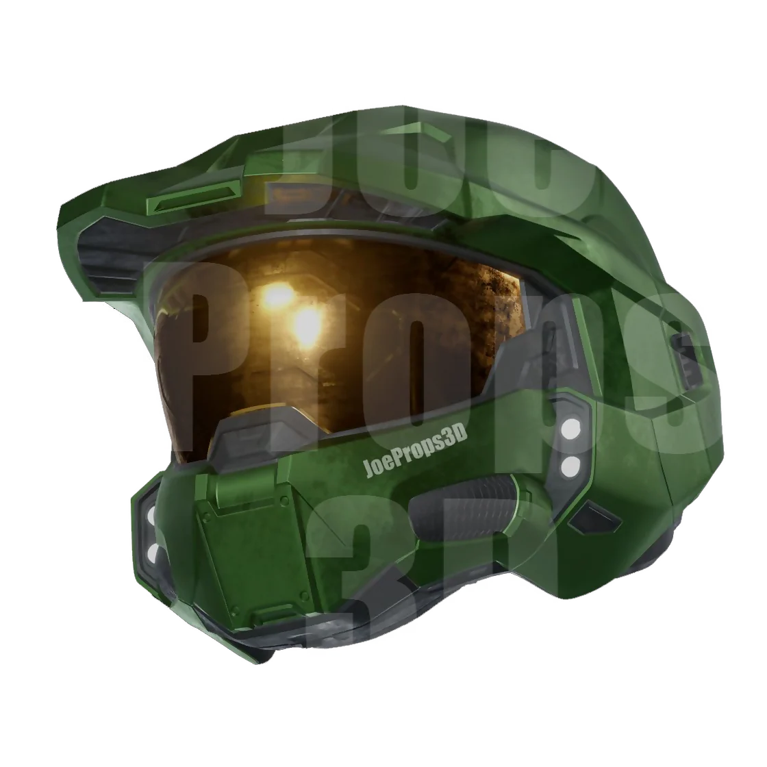 3D Printable Infinity Spartan Mark 6 Helmet STL File - JP3D - Image 4