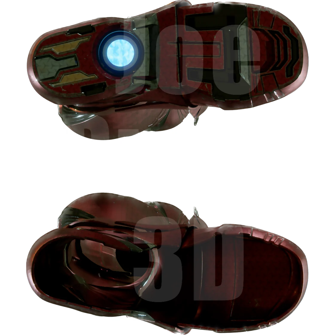 3D Printable Mark 50 Full Suit STL File - JP3D - Image 10