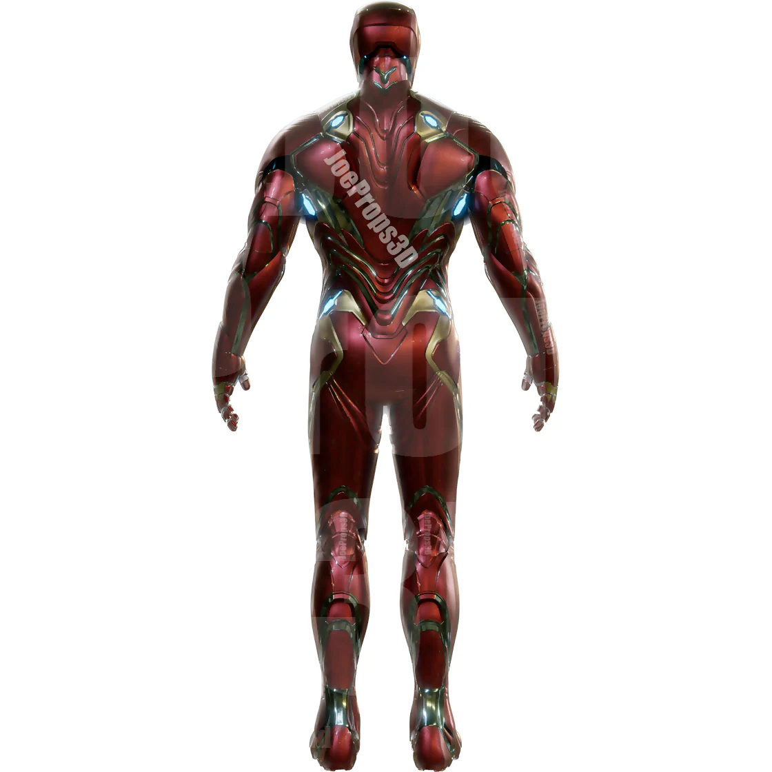3D Printable Mark 50 Full Suit STL File - JP3D - Image 3