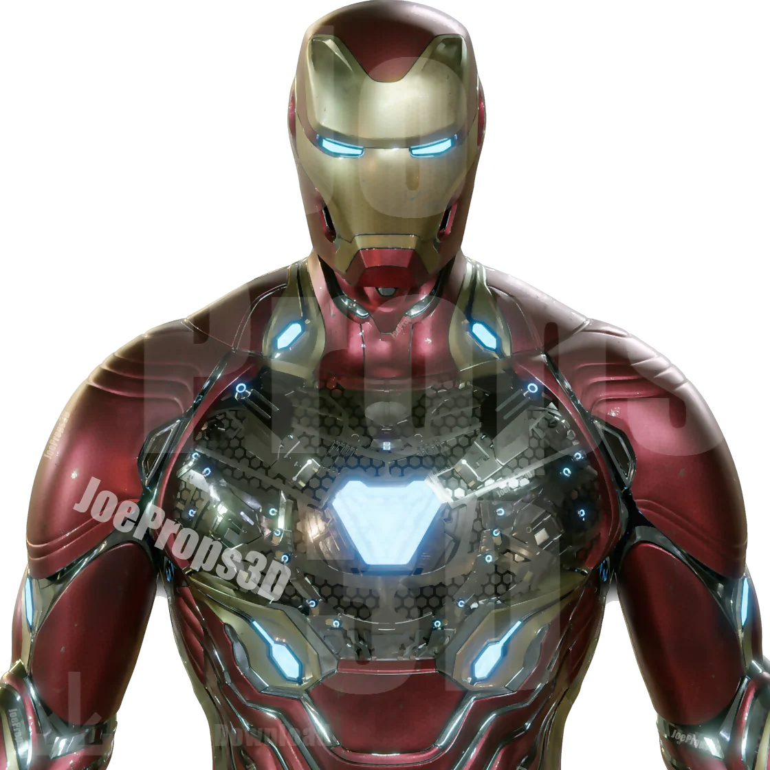 3D Printable Mark 50 Full Suit STL File - JP3D - Image 4