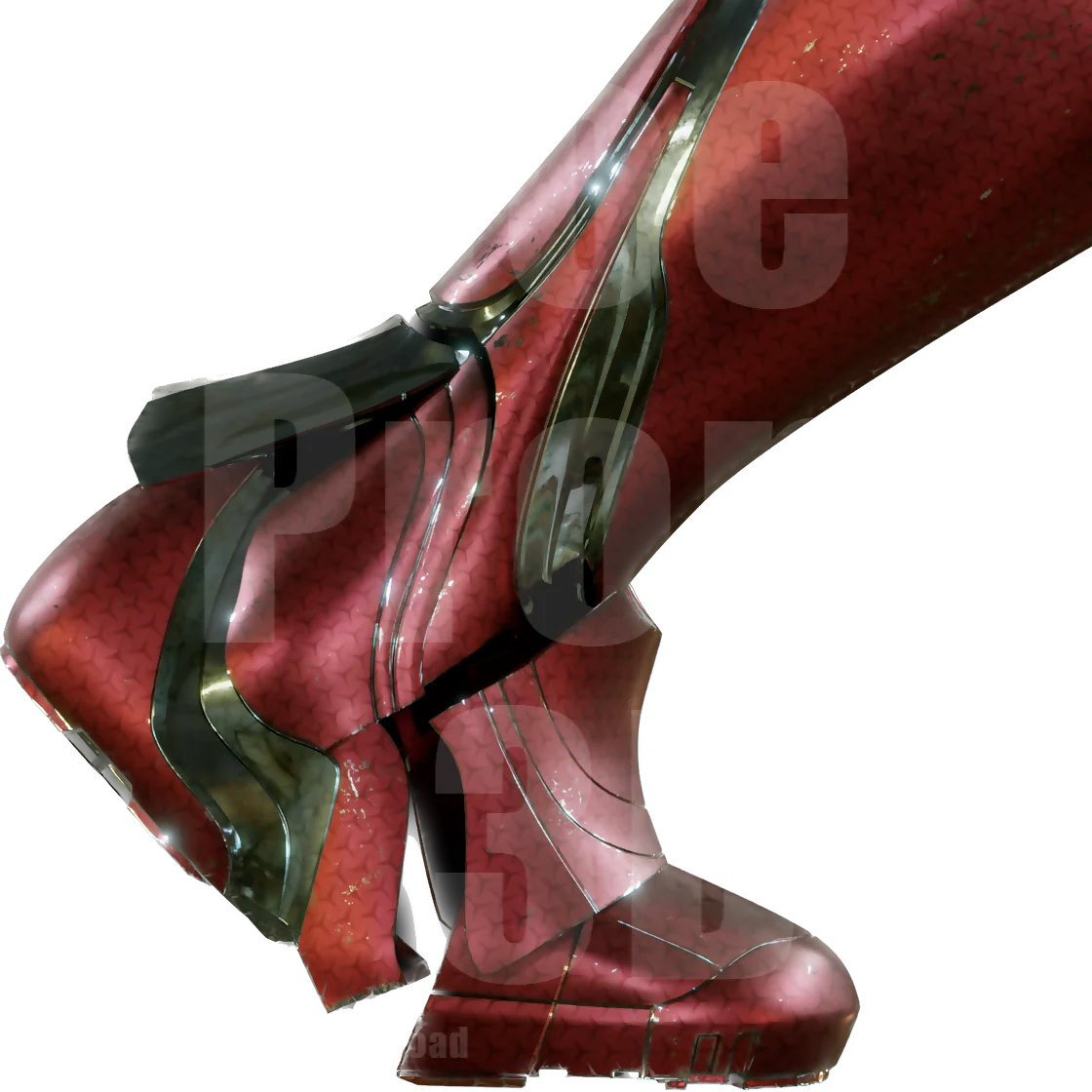 3D Printable Mark 50 Full Suit STL File - JP3D - Image 9