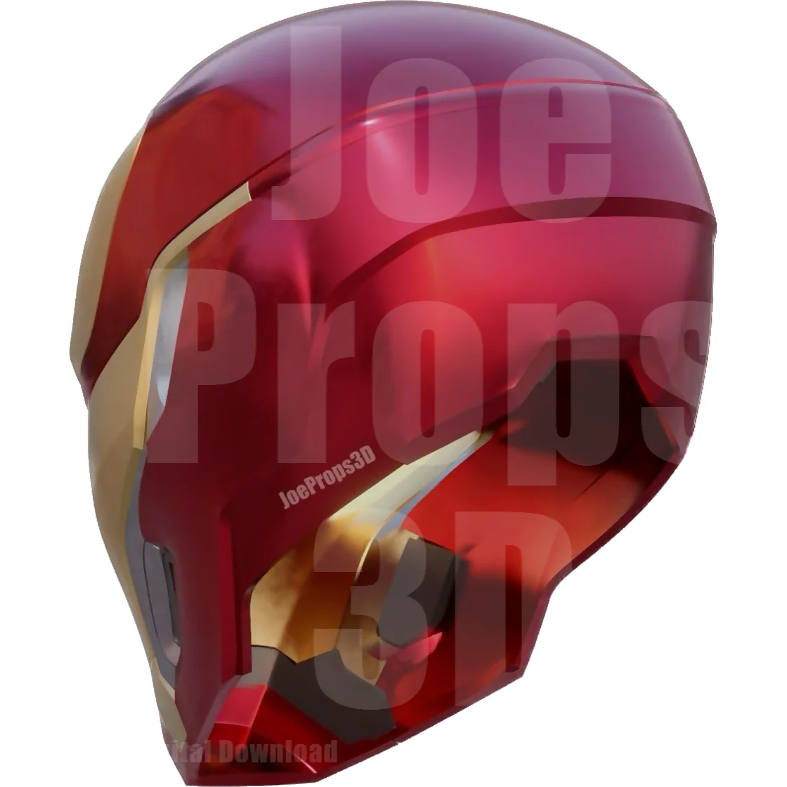 3D Printable Mark 50 Helmet STL File - JP3D - Image 3
