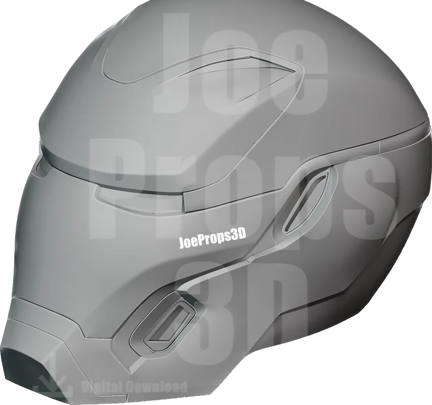 3D Printable Mark 50 Helmet STL File - JP3D - Image 7