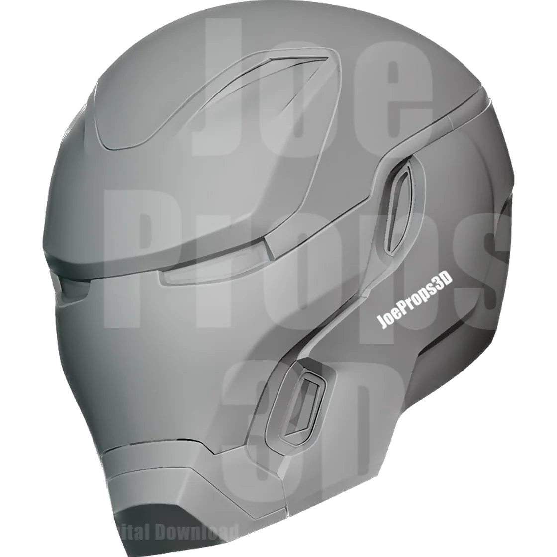 3D Printable Mark 50 Helmet STL File - JP3D - Image 8