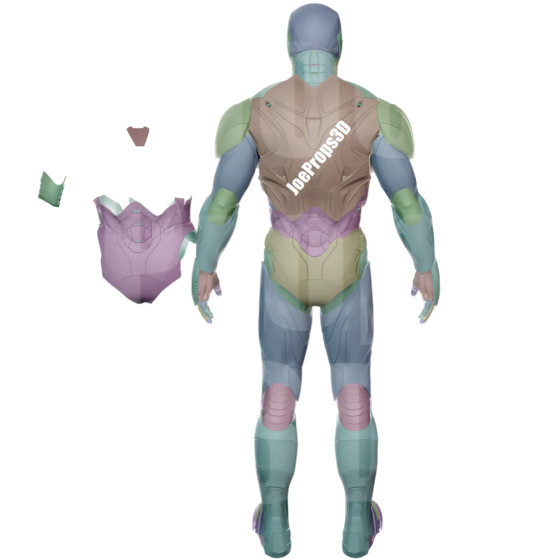 3D Printable Mark 85 Full Suit STL File - JP3D - Image 10