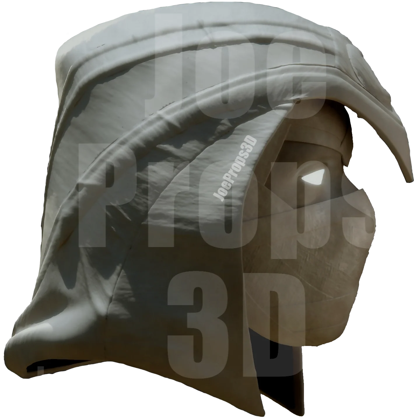3D Printable Moon-Light Head STL File - JP3D - Image 3