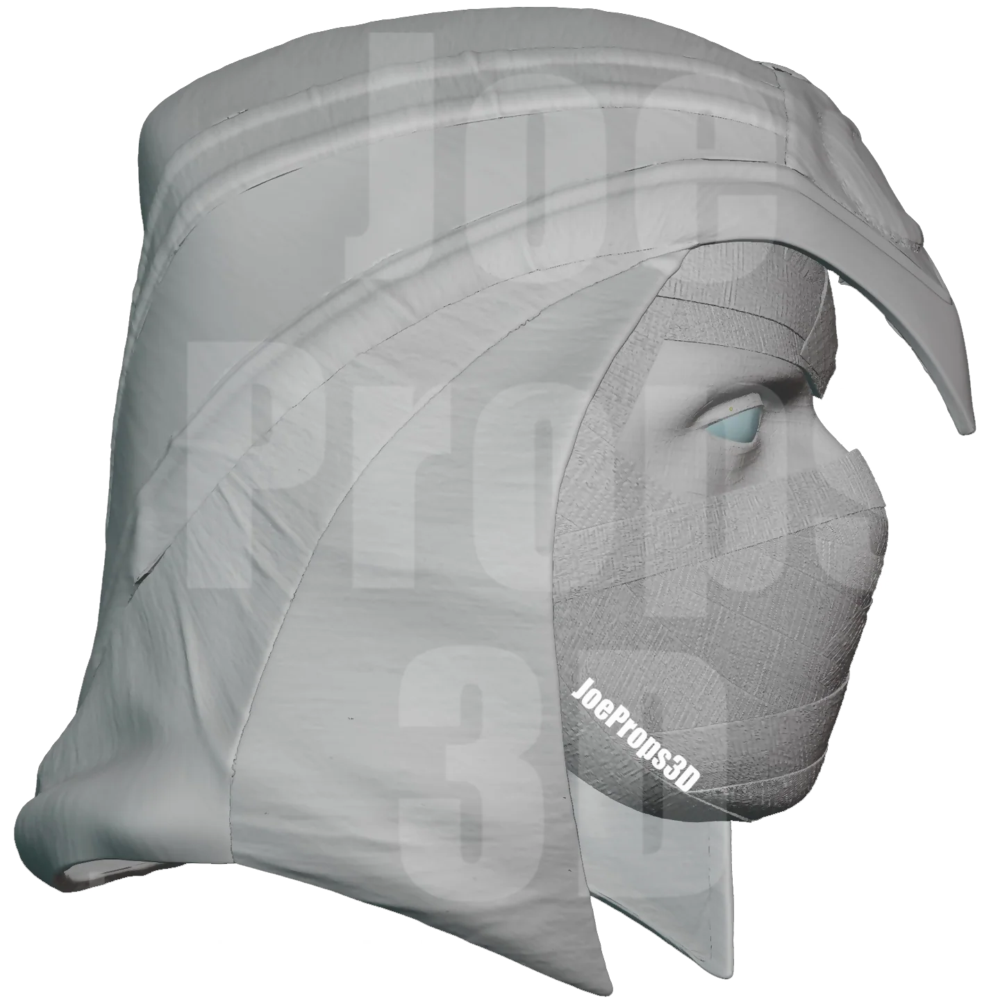 3D Printable Moon-Light Head STL File - JP3D - Image 7