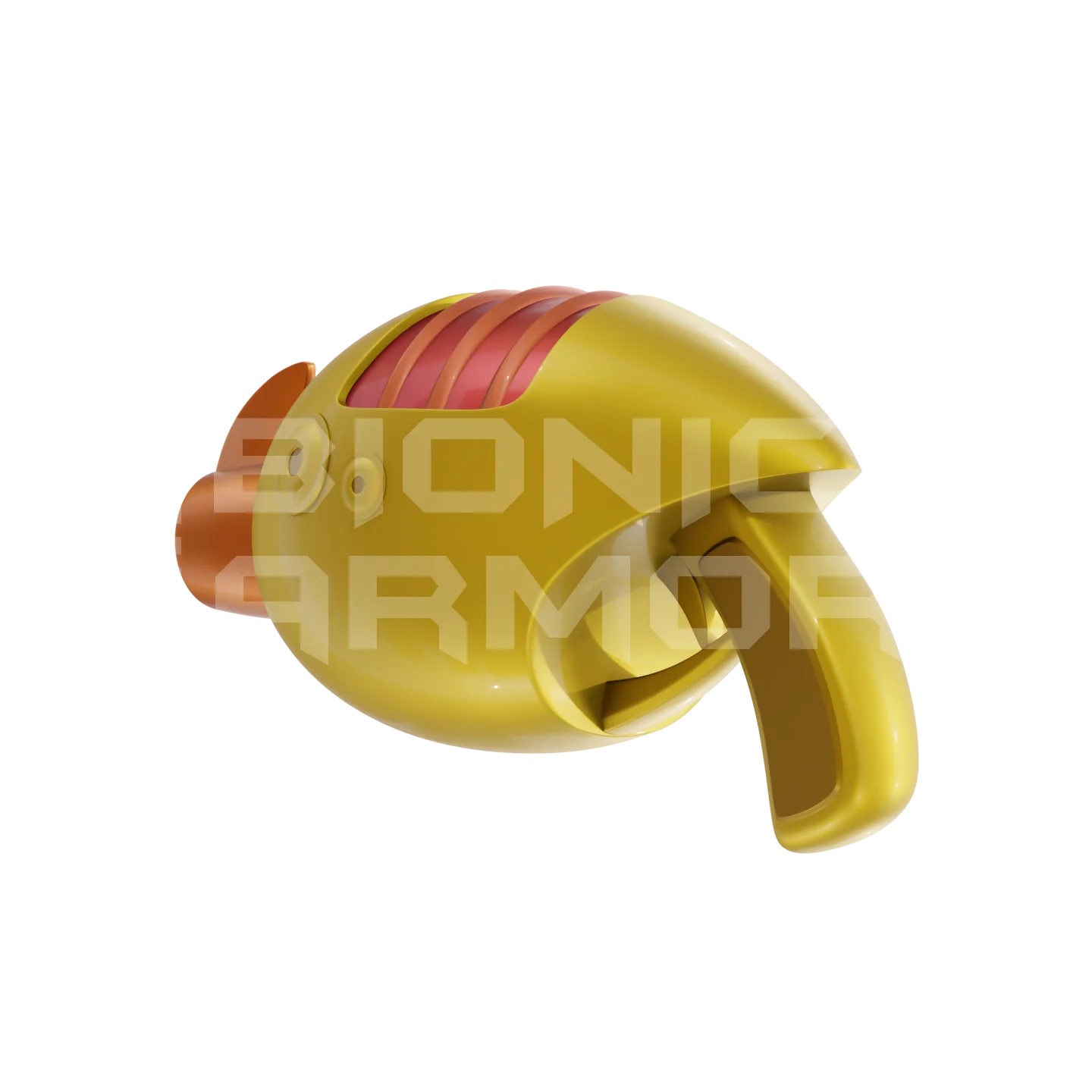 626 Alien Blaster 3D Model - Image 3