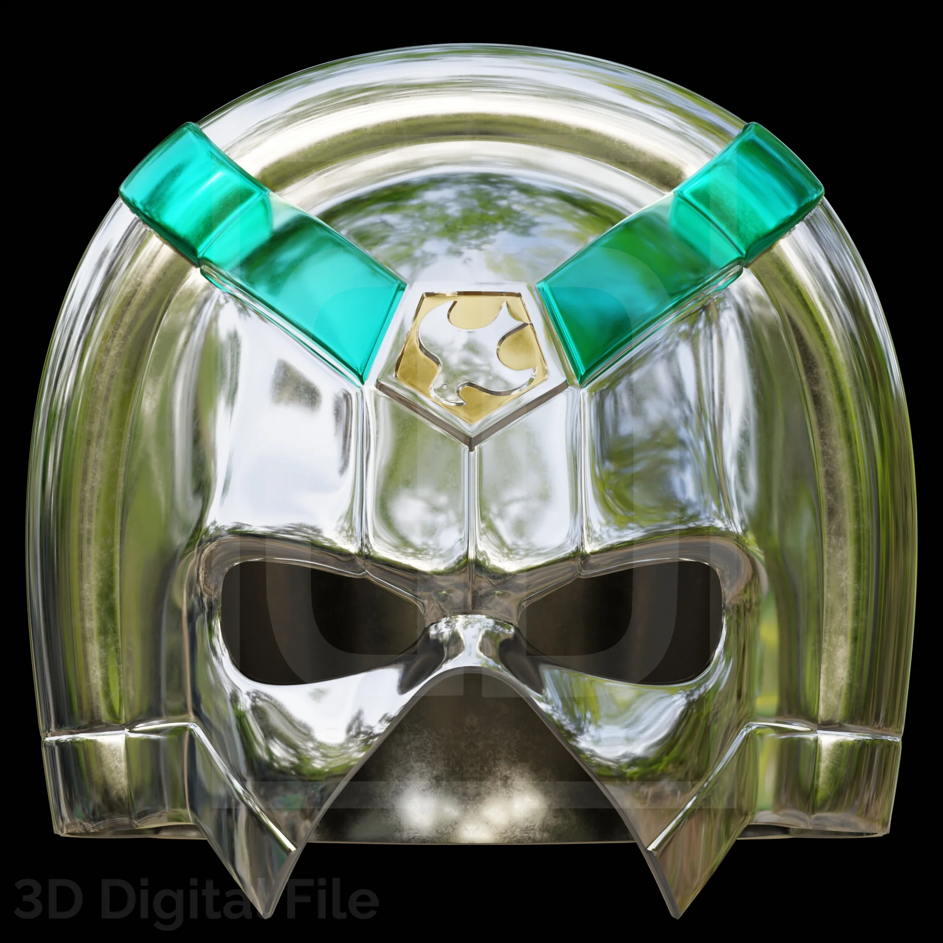 Accurate American - Sonic Helmet 3D Model - Image 3