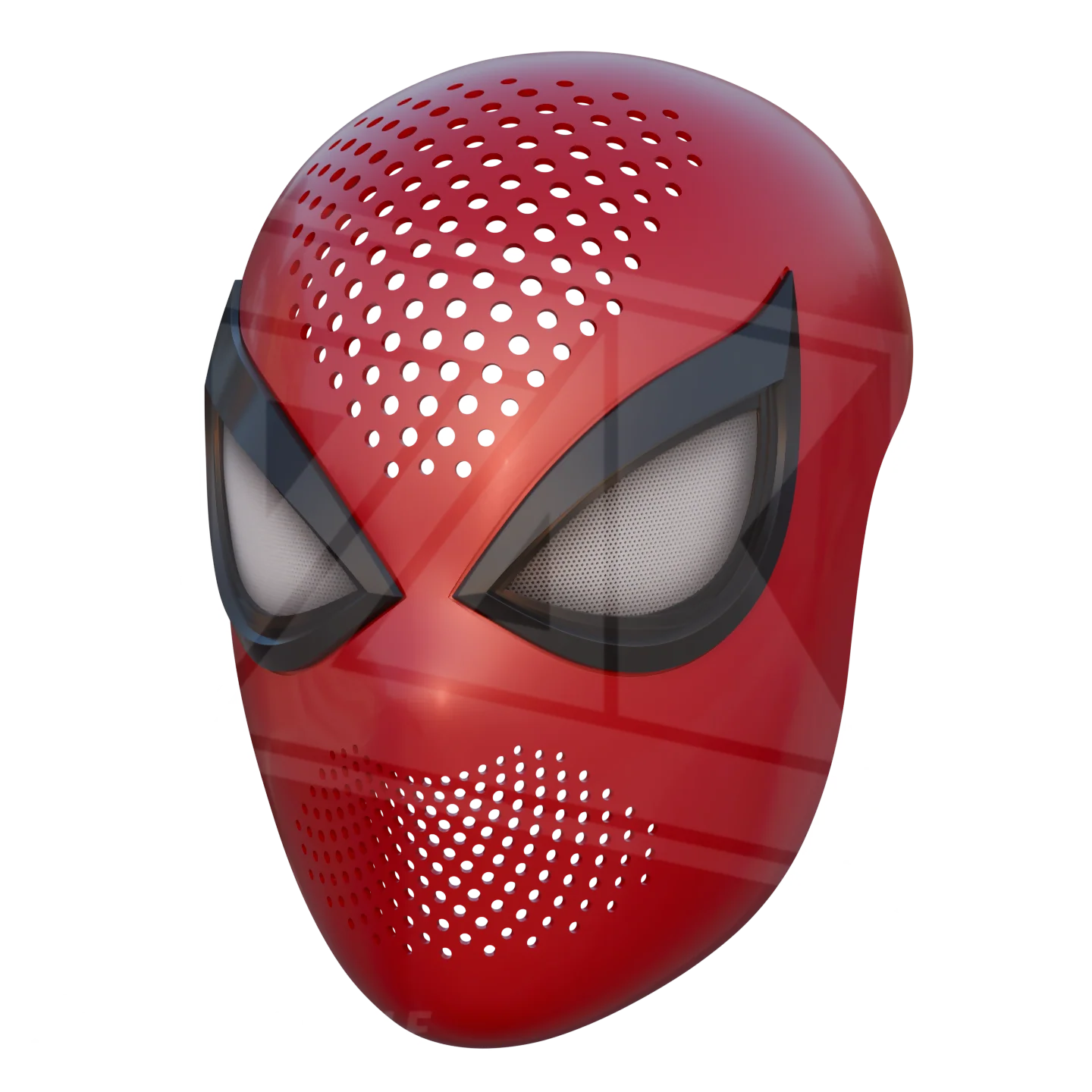 Advanced Spider Hero Faceshell 3D Model - Image 3