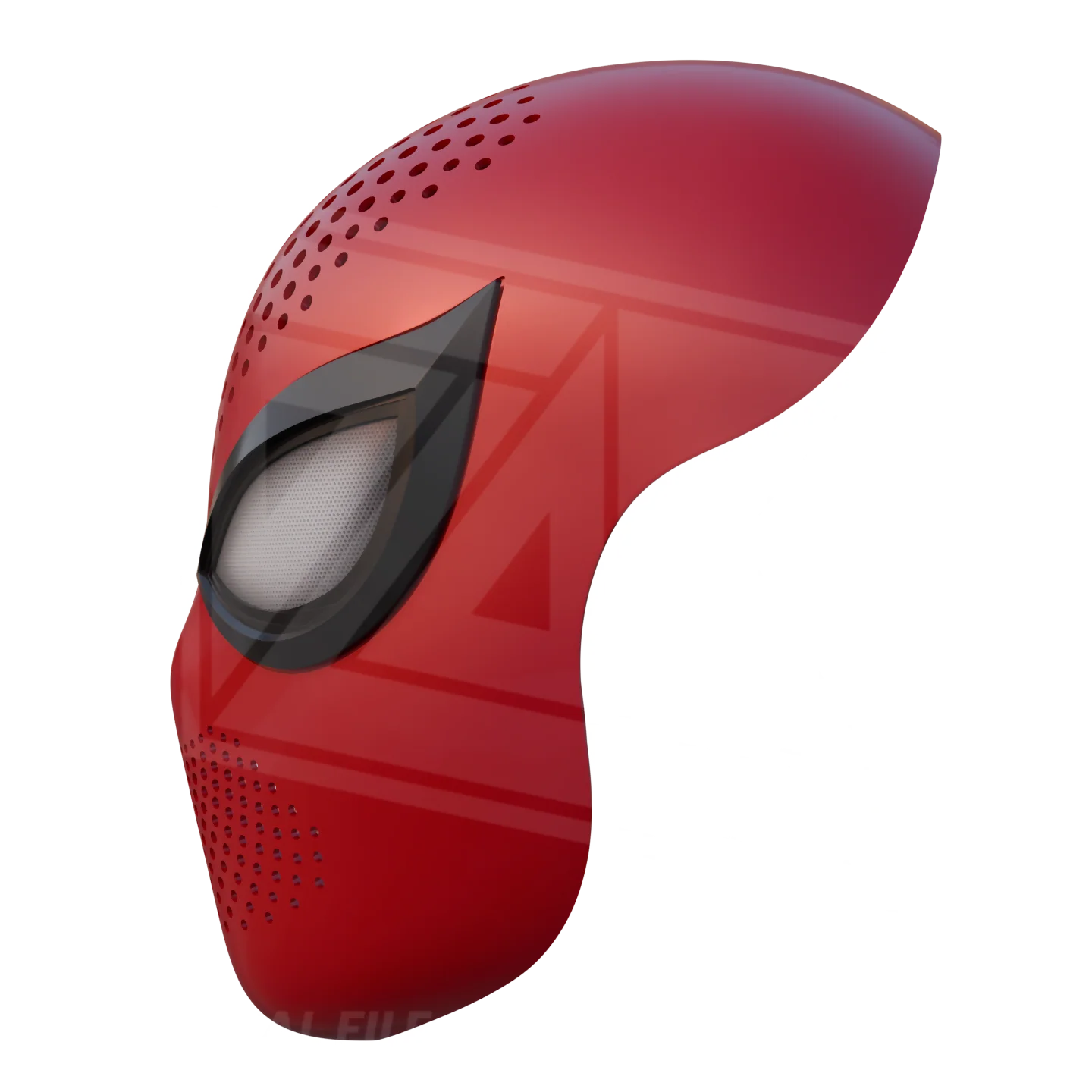 Advanced Spider Hero Faceshell 3D Model - Image 5