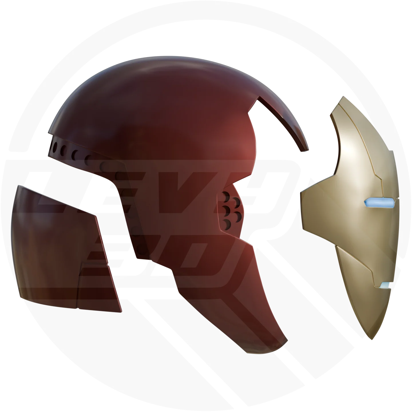 Adventures in Armor Helmet 3D model - Image 2