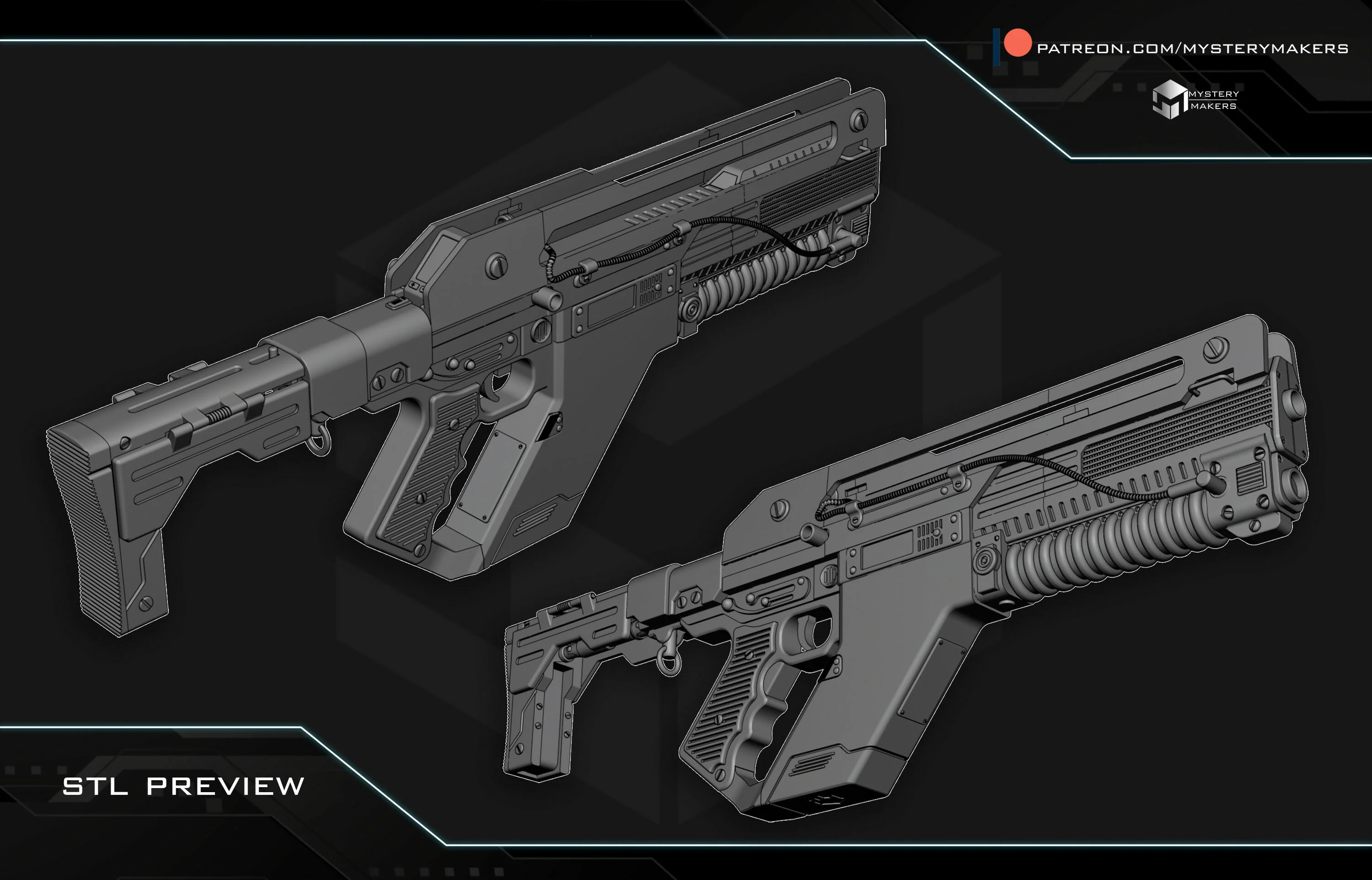 Alien Romulus Pulse rifle - Image 4