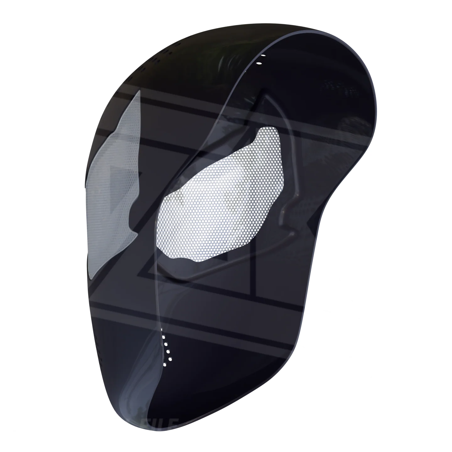 Angry Symbiote Videogame Faceshell 3D Model - Image 5