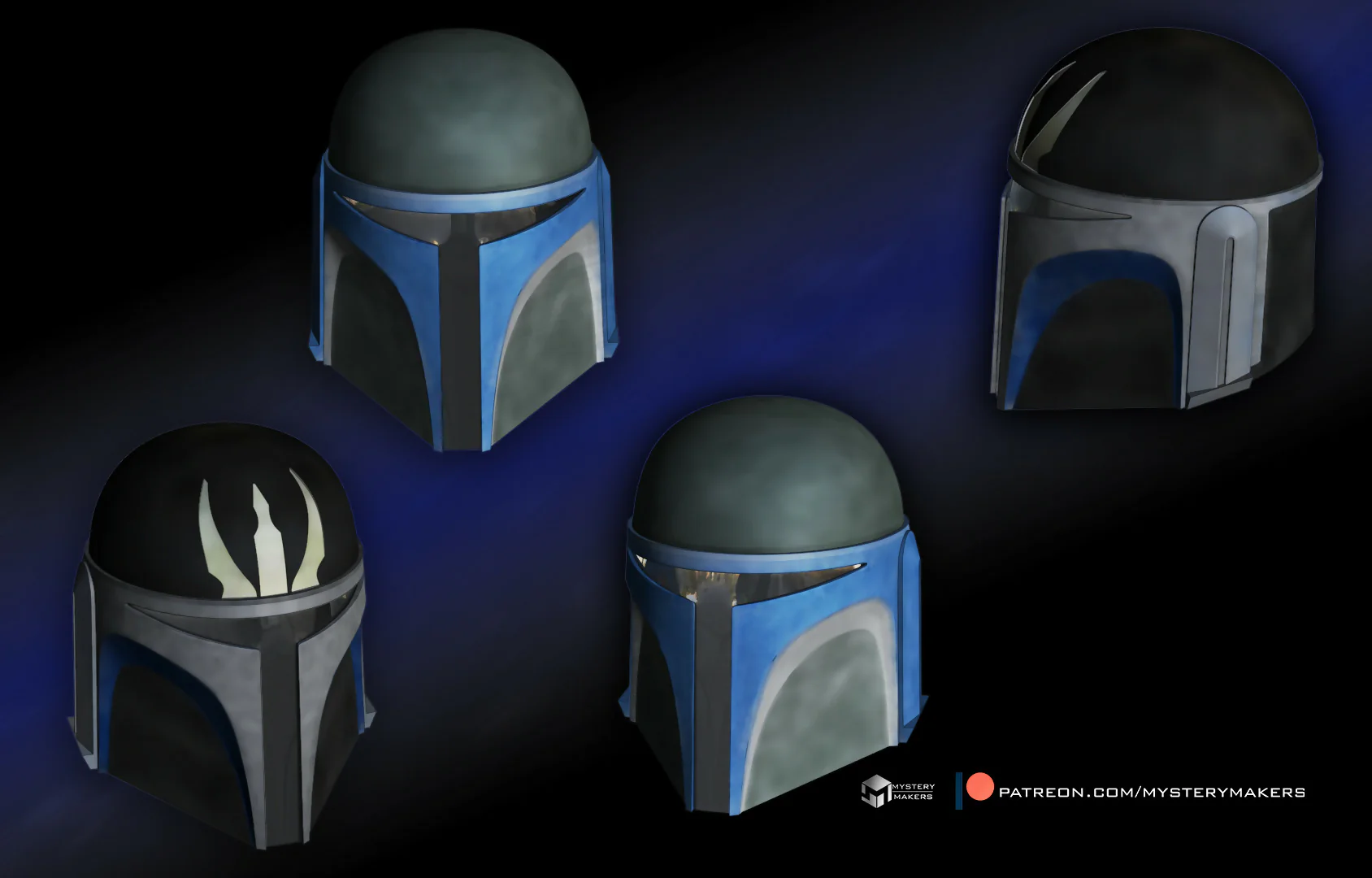 Animated space hunter helmet - Image 2