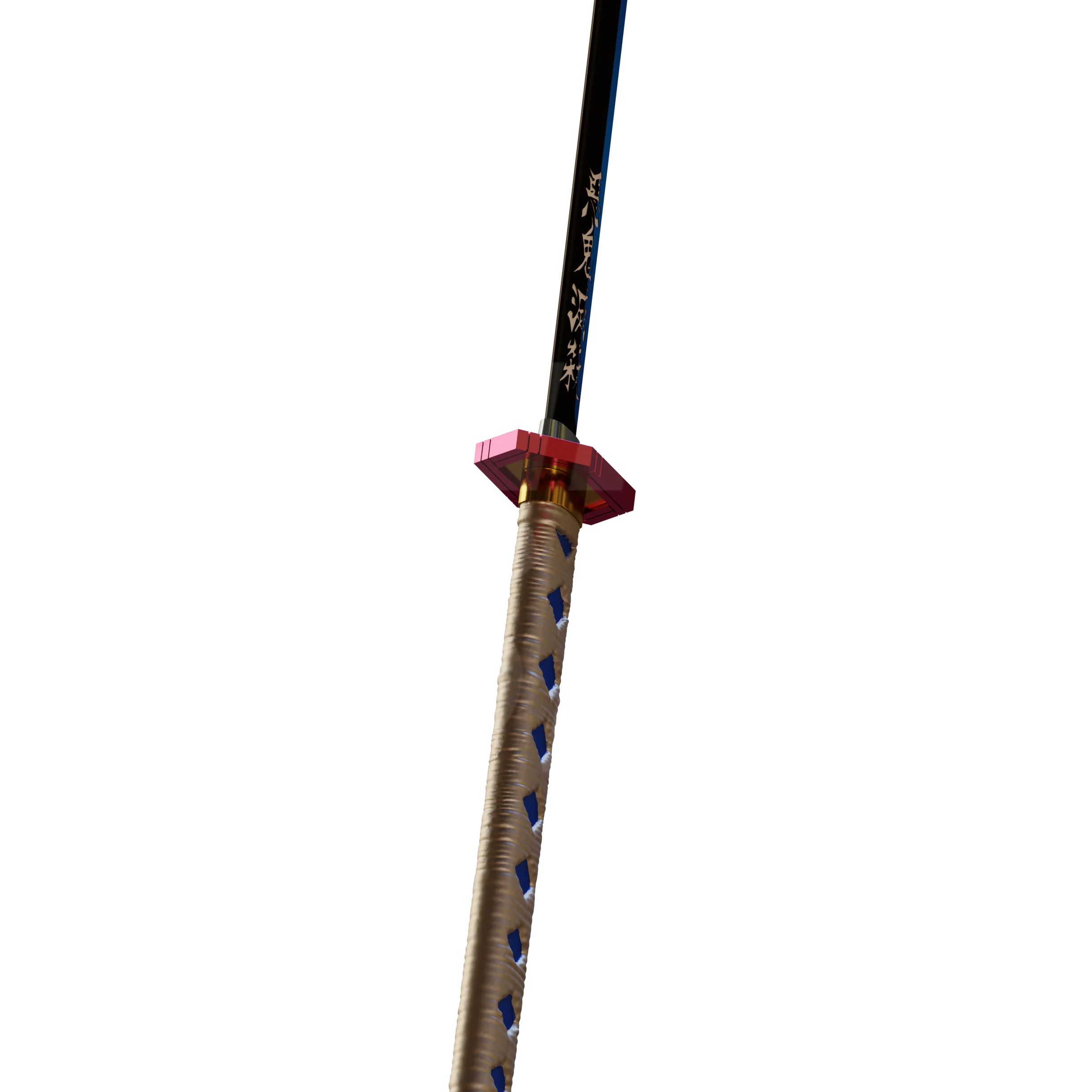 Anime Water Katana 3D Print Model - Image 5