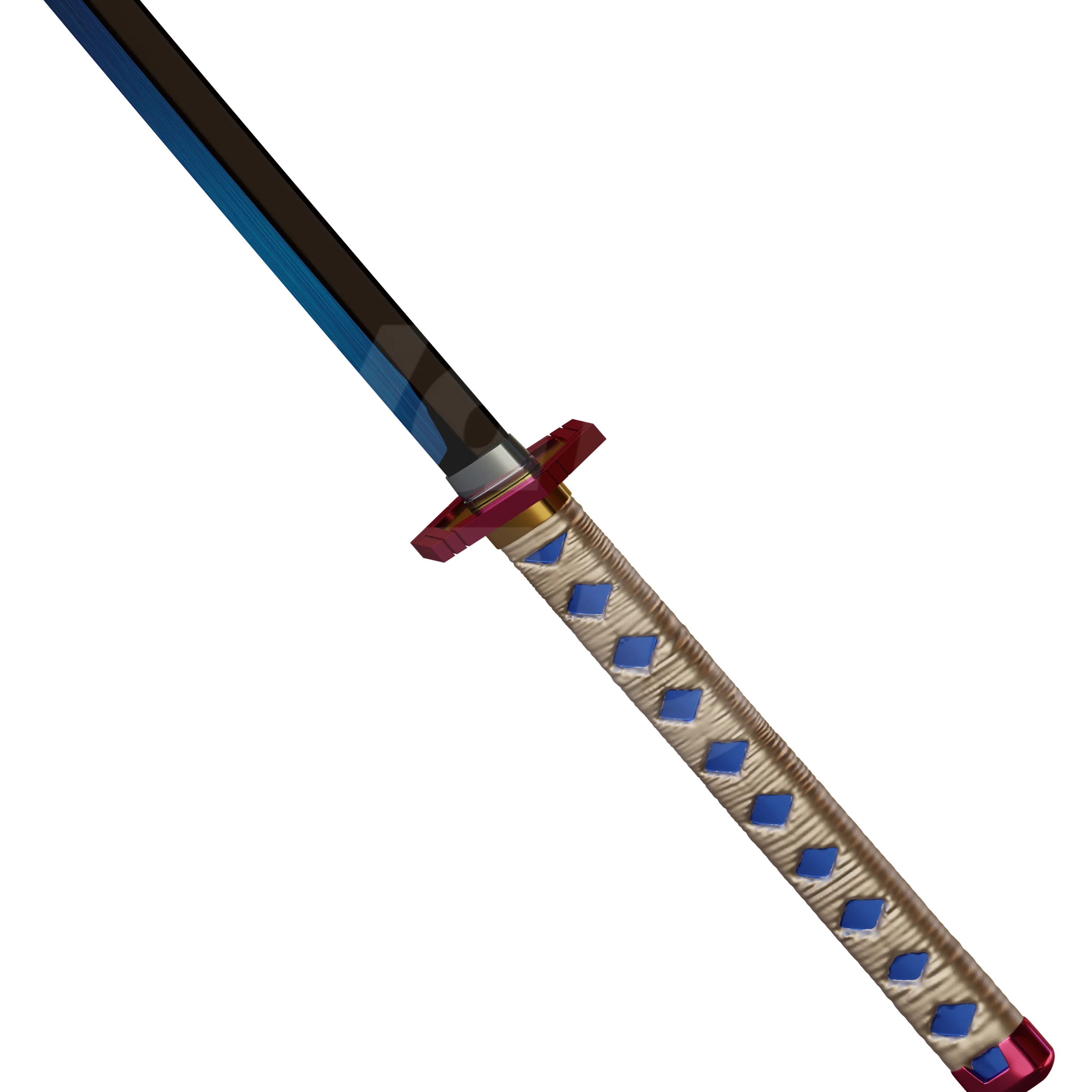 Anime Water Katana 3D Print Model - Image 6