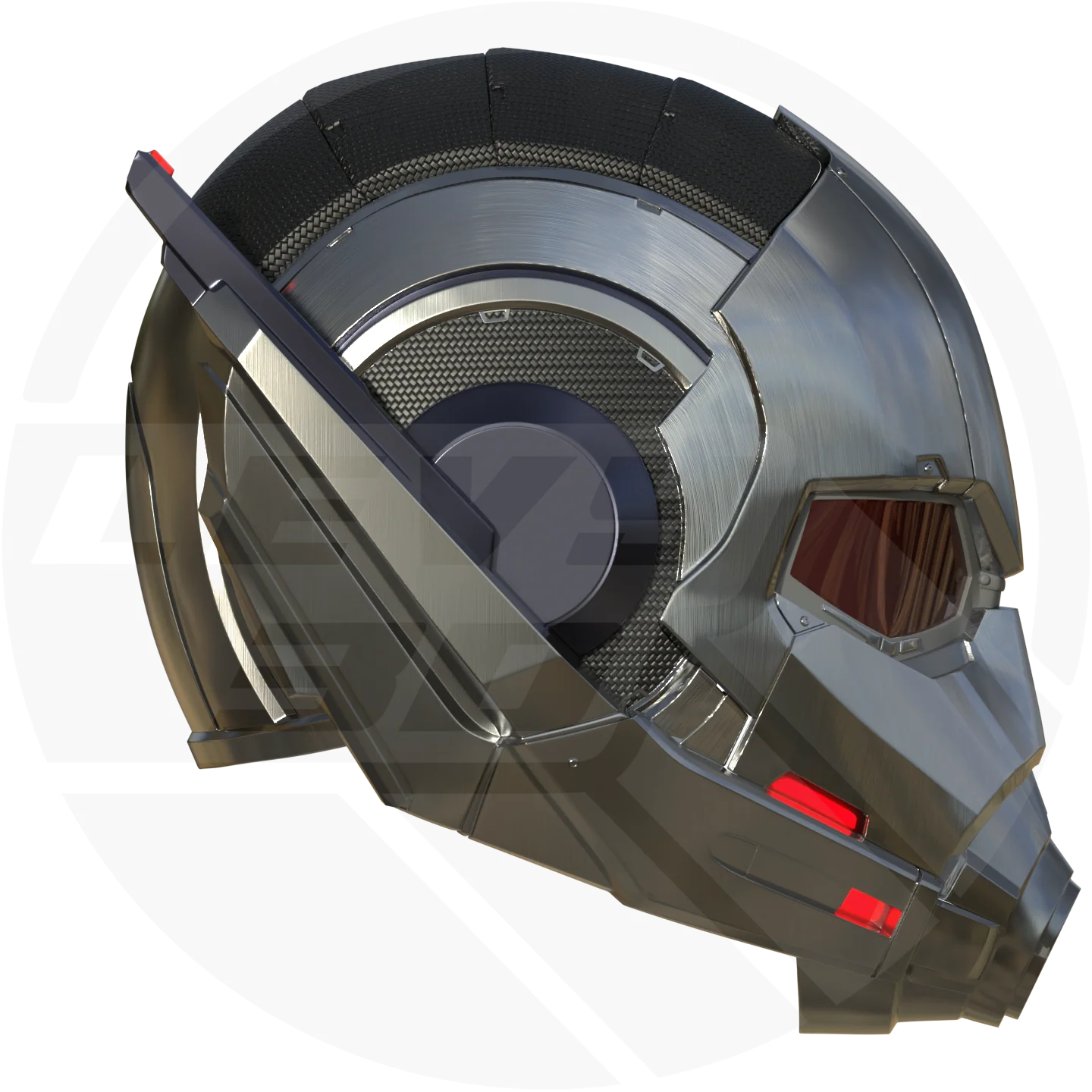Ant Civil War Helmet 3D printable Model - Image 4