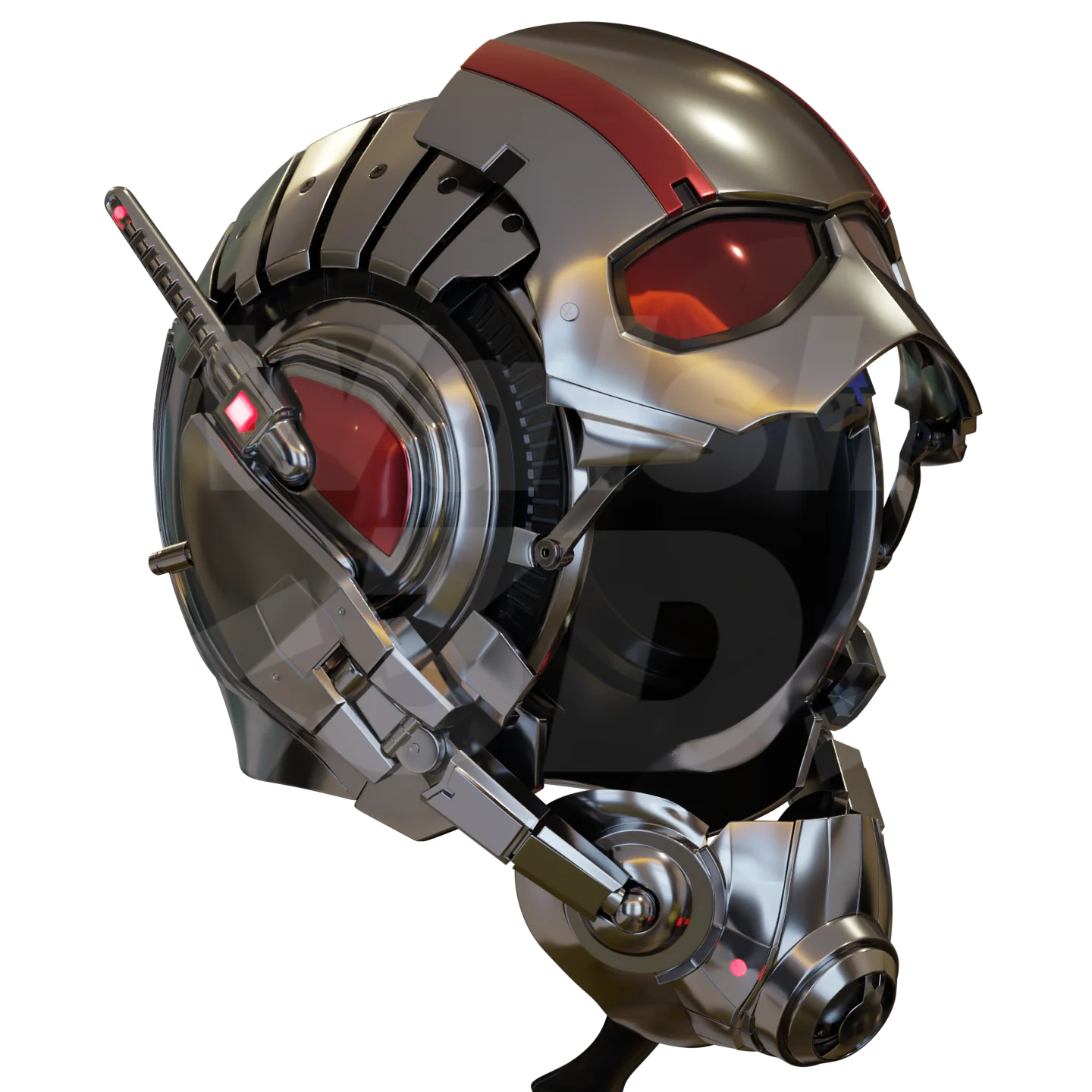 Ant Hero Mark 1 Helmet 3D Print Model - Image 3
