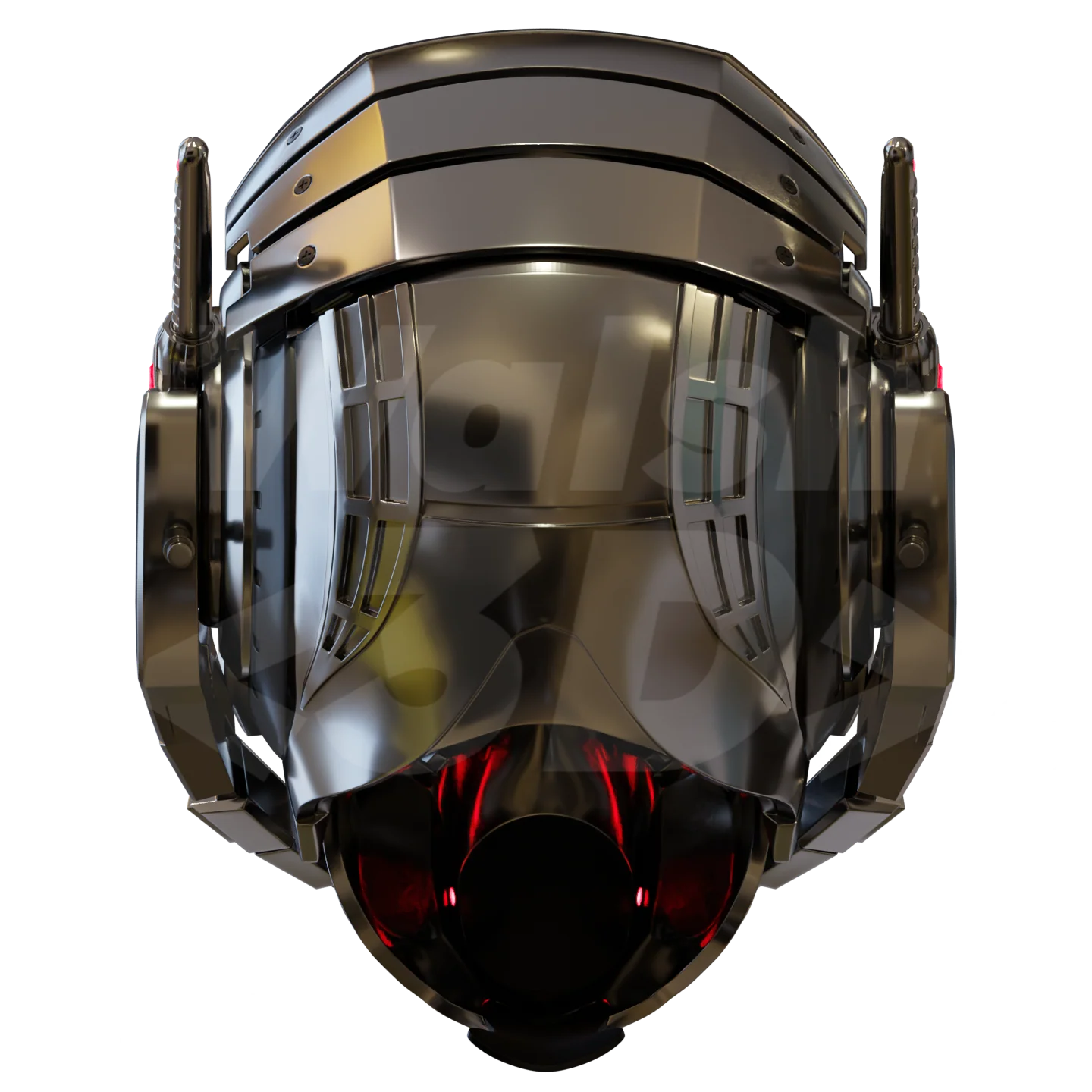 Ant Hero Mark 1 Helmet 3D Print Model - Image 6