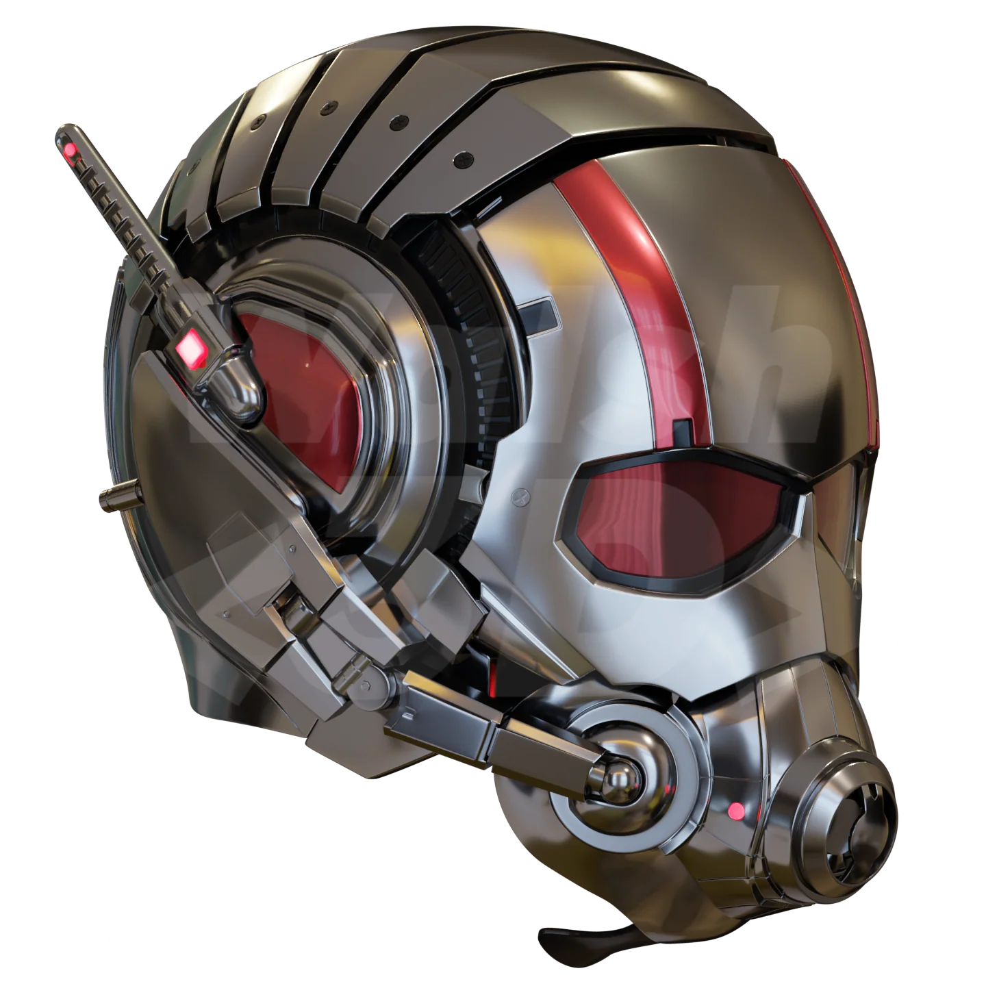 Ant Hero Mark 1 Helmet 3D Print Model - Image 8