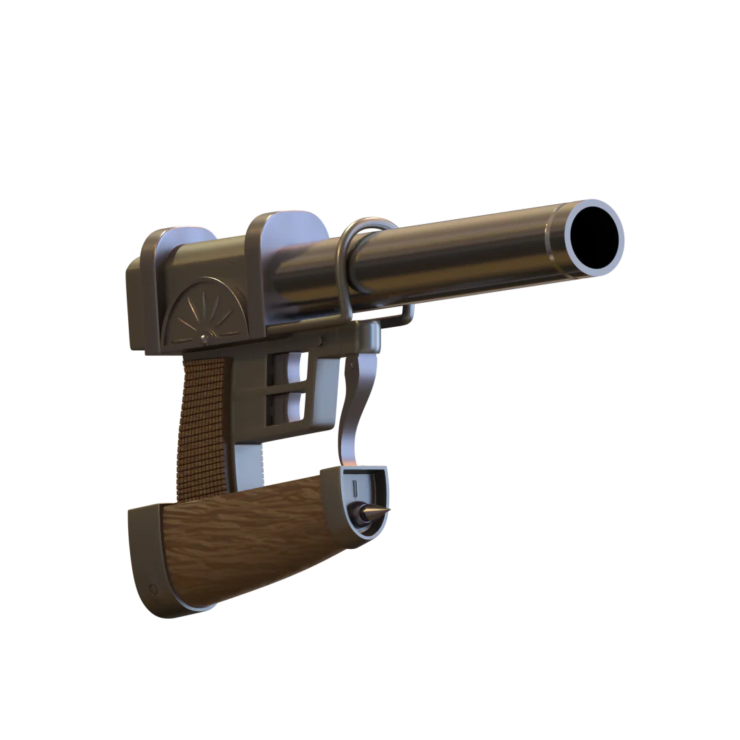 Anti Personnel ODM gear gun 3D Model - Image 3
