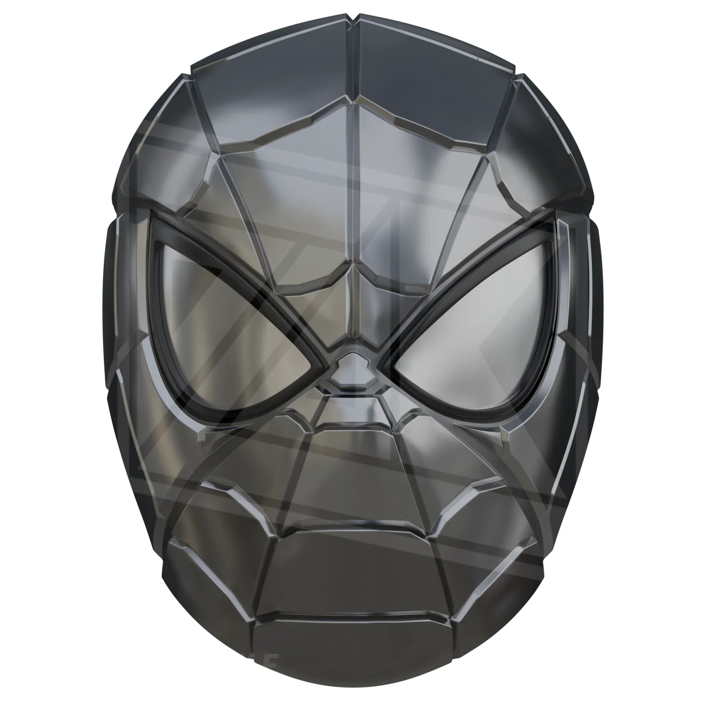 Armored Spider Hero Helmet 3D Model