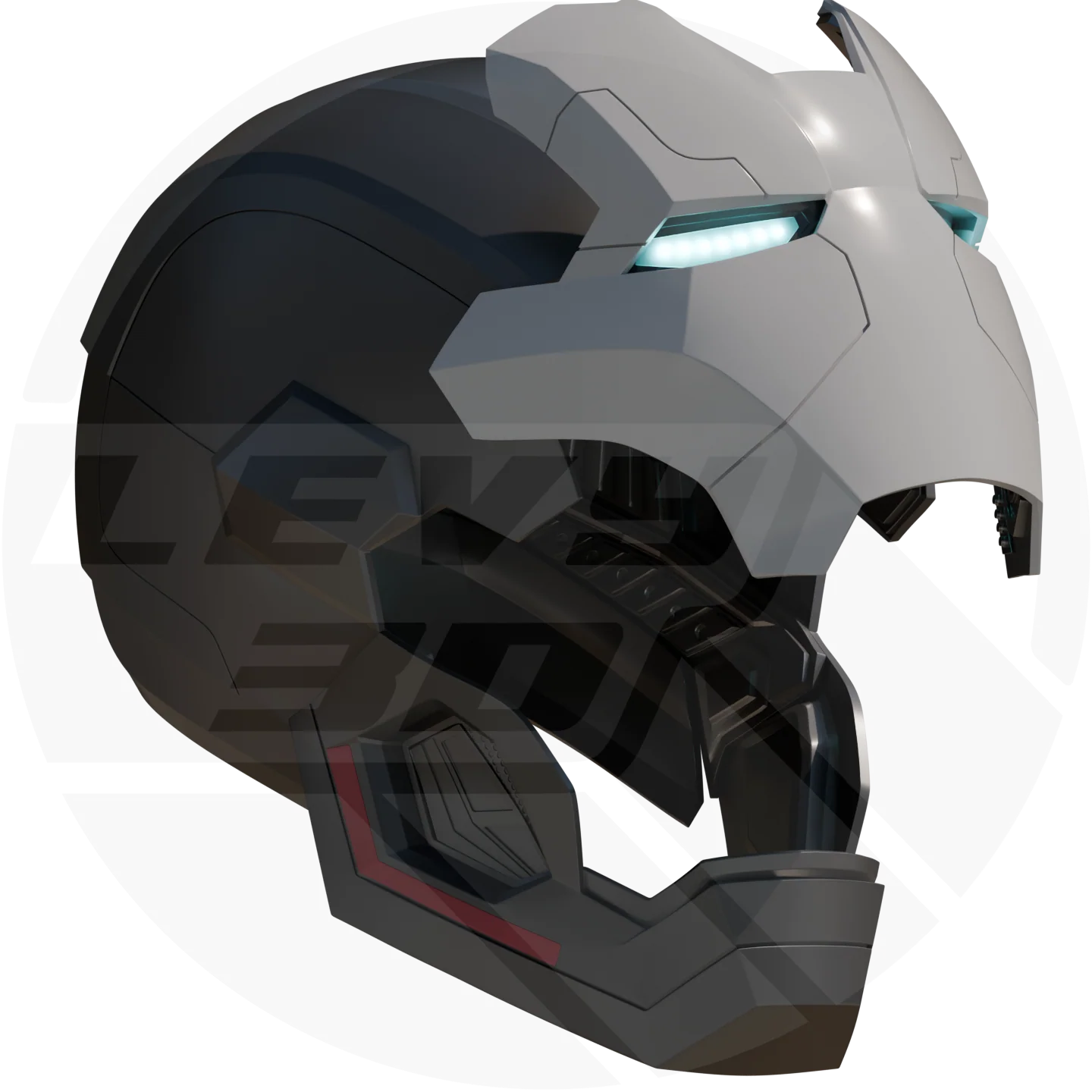 Army Machine Mk 6 Helmet With Time Jump Version 3D model - Image 7