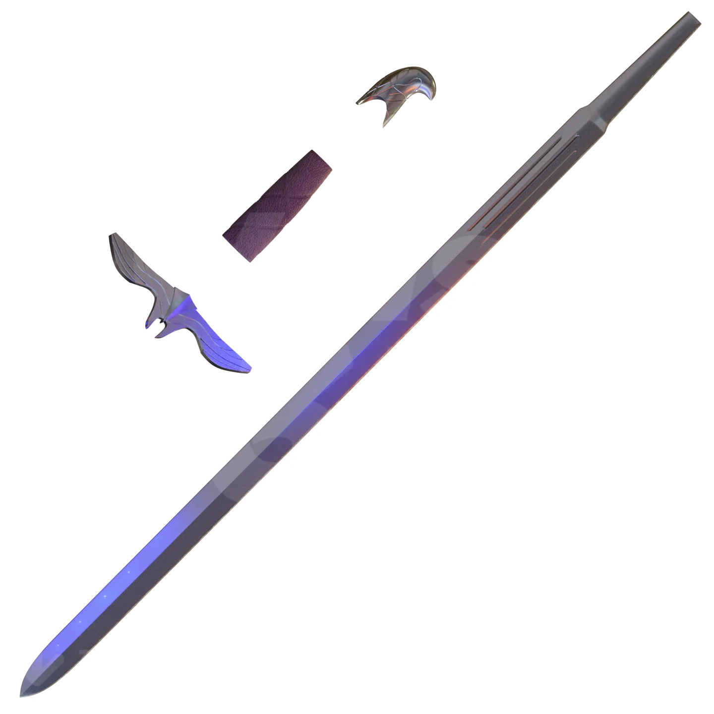 Assassin Sword 3D Print Model - Image 2