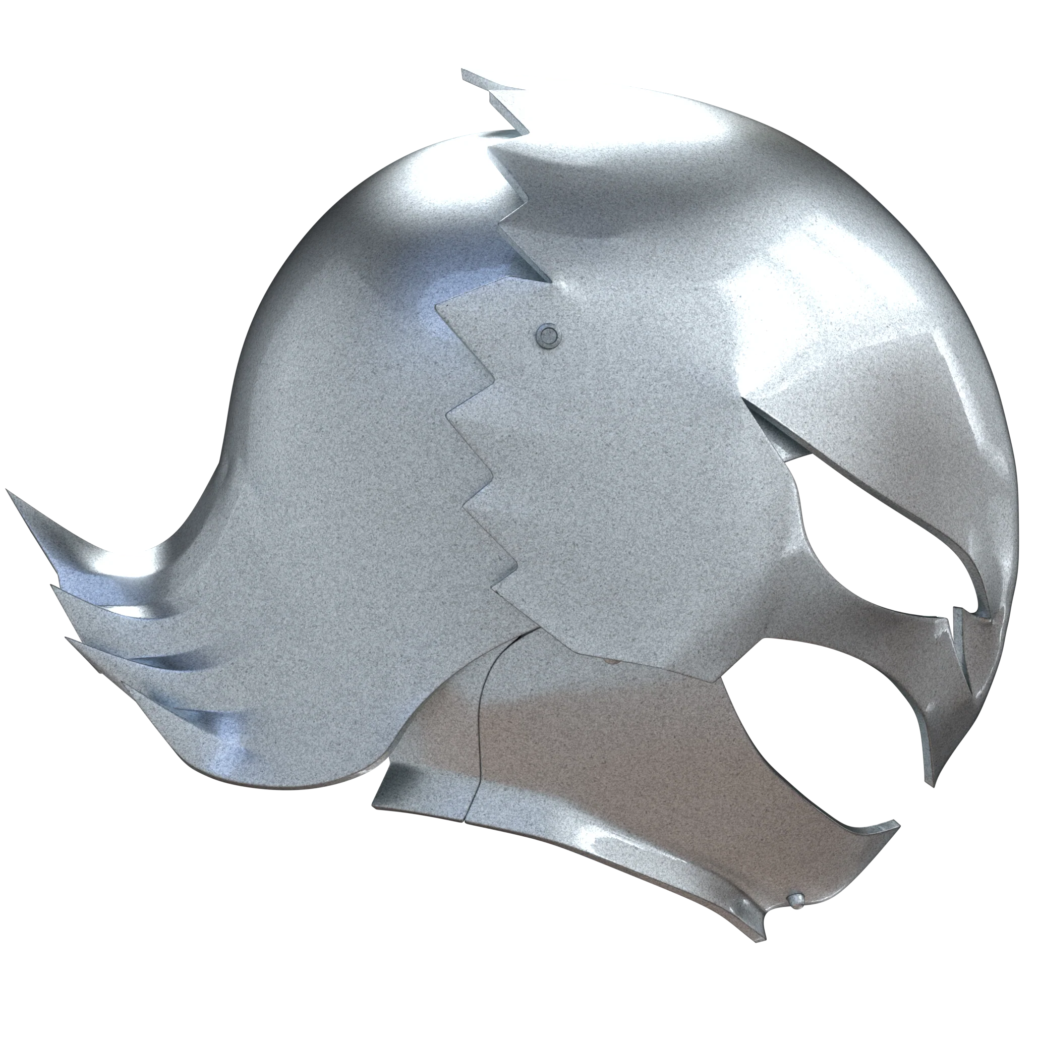 Band of The Hawk Reborn - Griffith Helmet - 3D File - Image 4