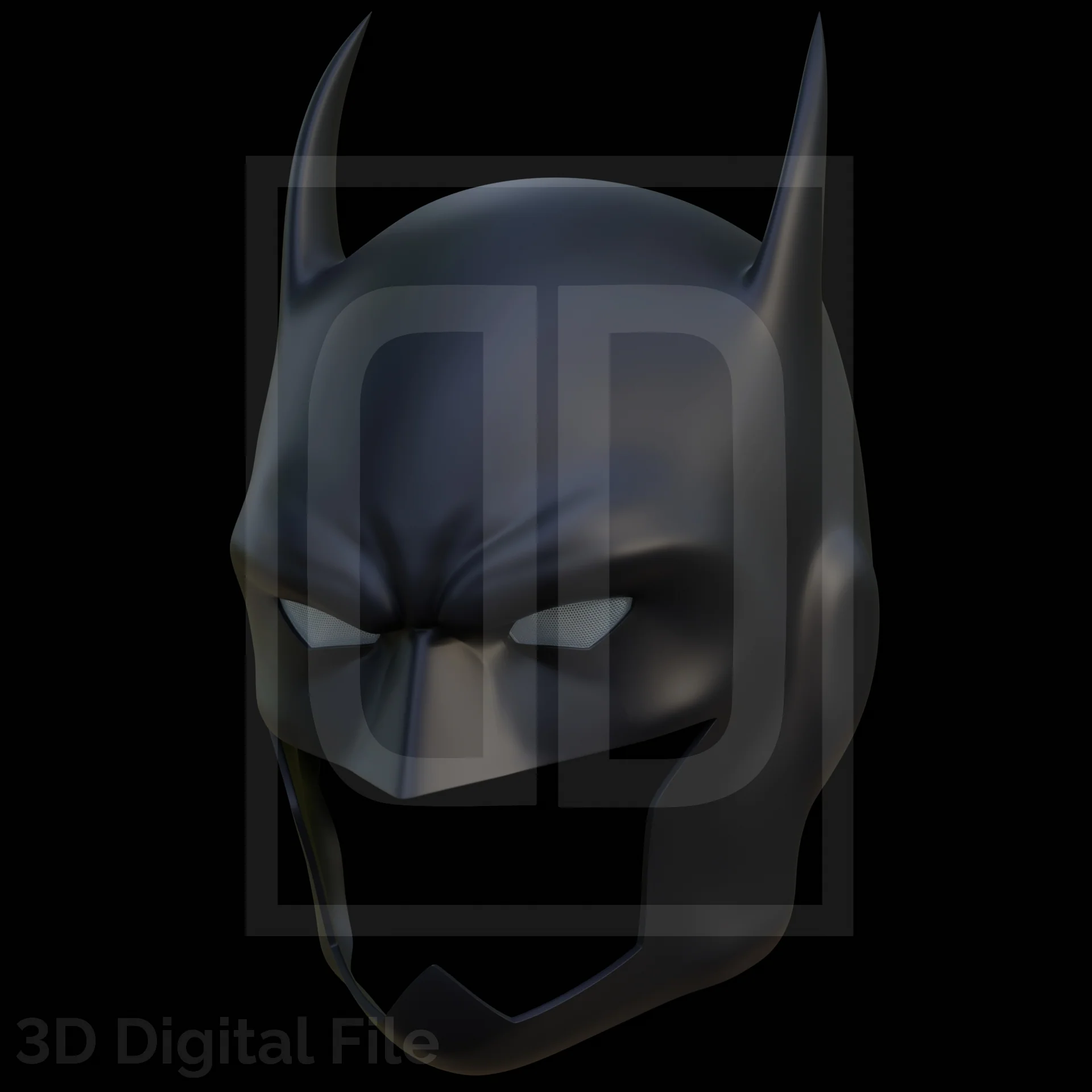 Bat Animated Movie Cowl 3D Model - Image 4