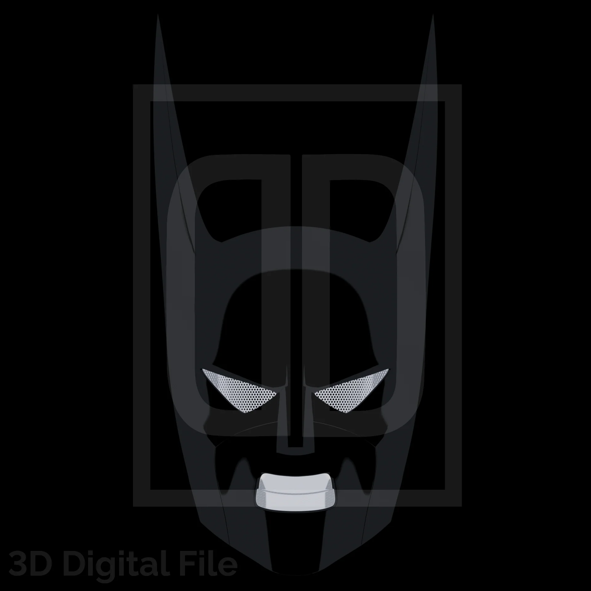 Bat Beyond Mask - 3D Model - Image 4