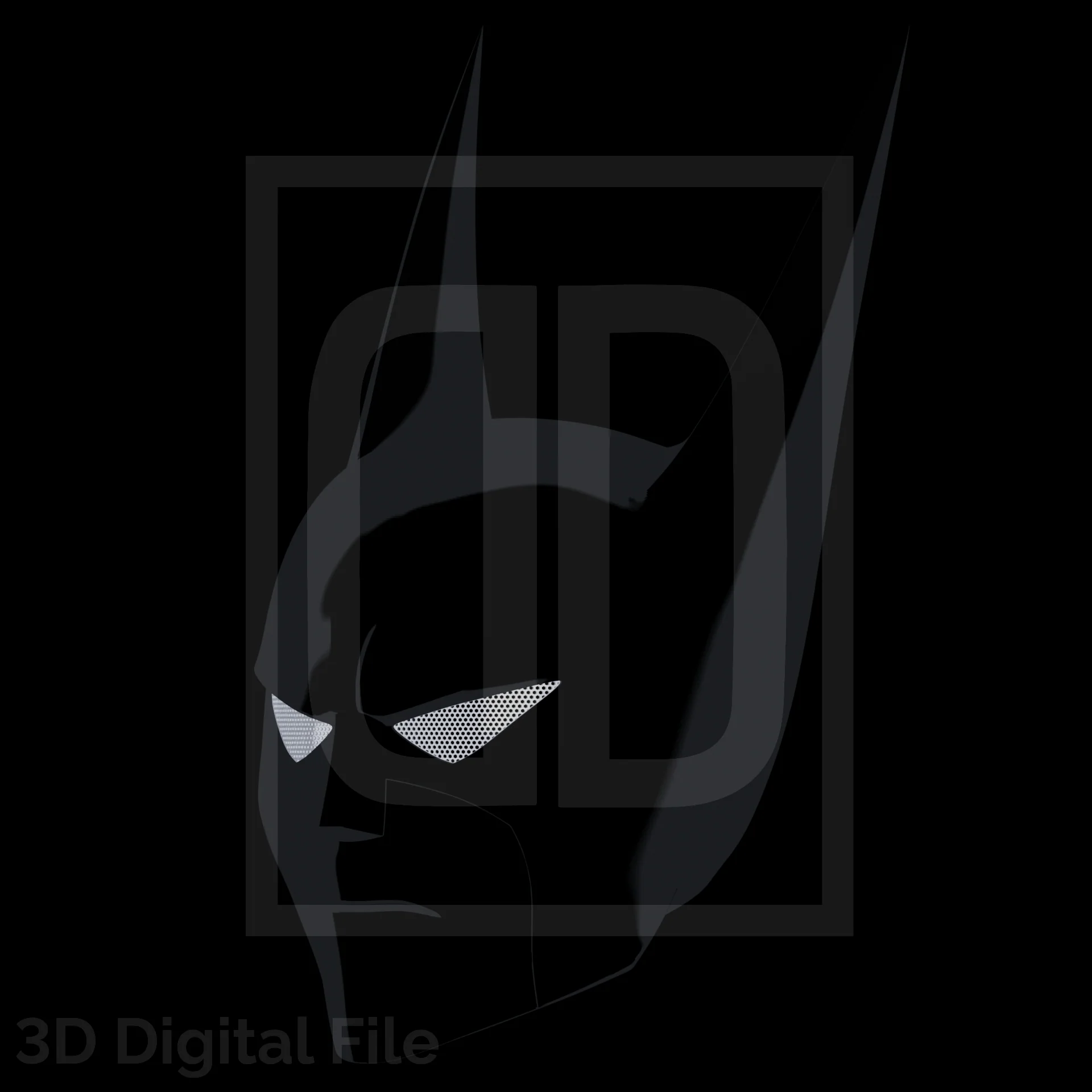 Bat Beyond Mask - 3D Model - Image 5