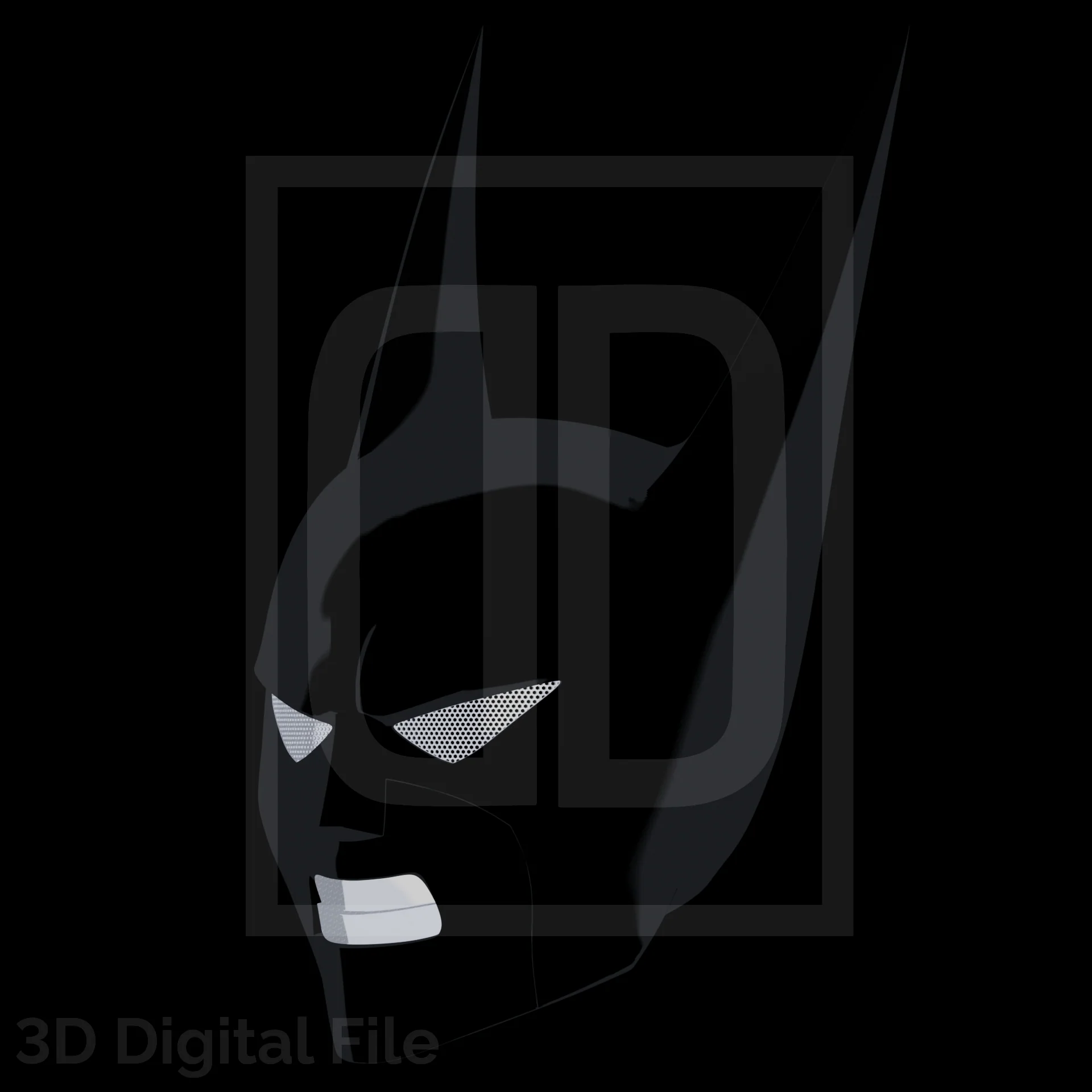 Bat Beyond Mask - 3D Model - Image 6