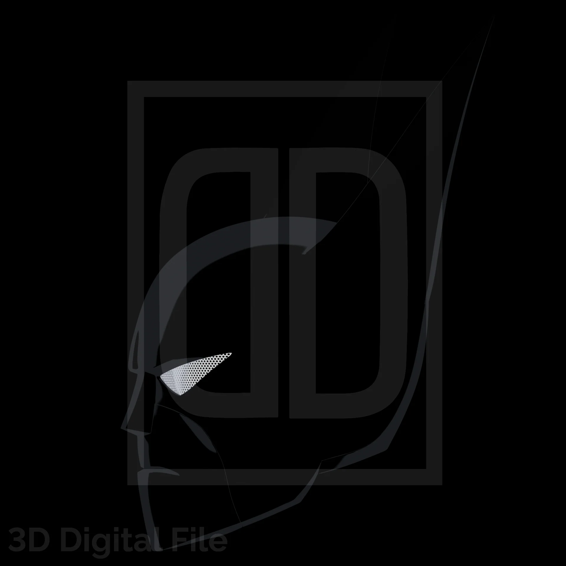 Bat Beyond Mask - 3D Model - Image 7