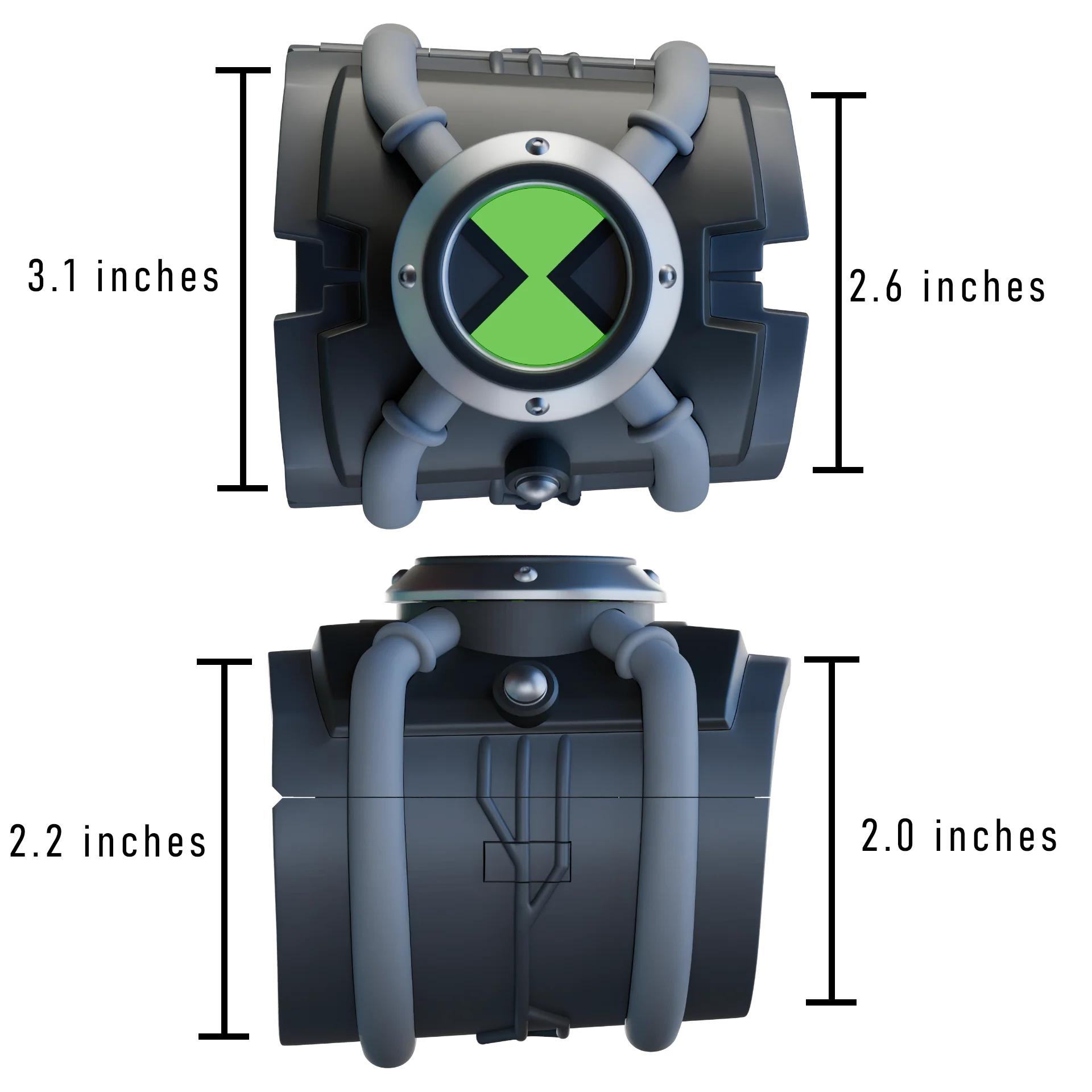 Ben 10 Race Against Time Omnitrix Pop Up 3D Printable File - Image 10