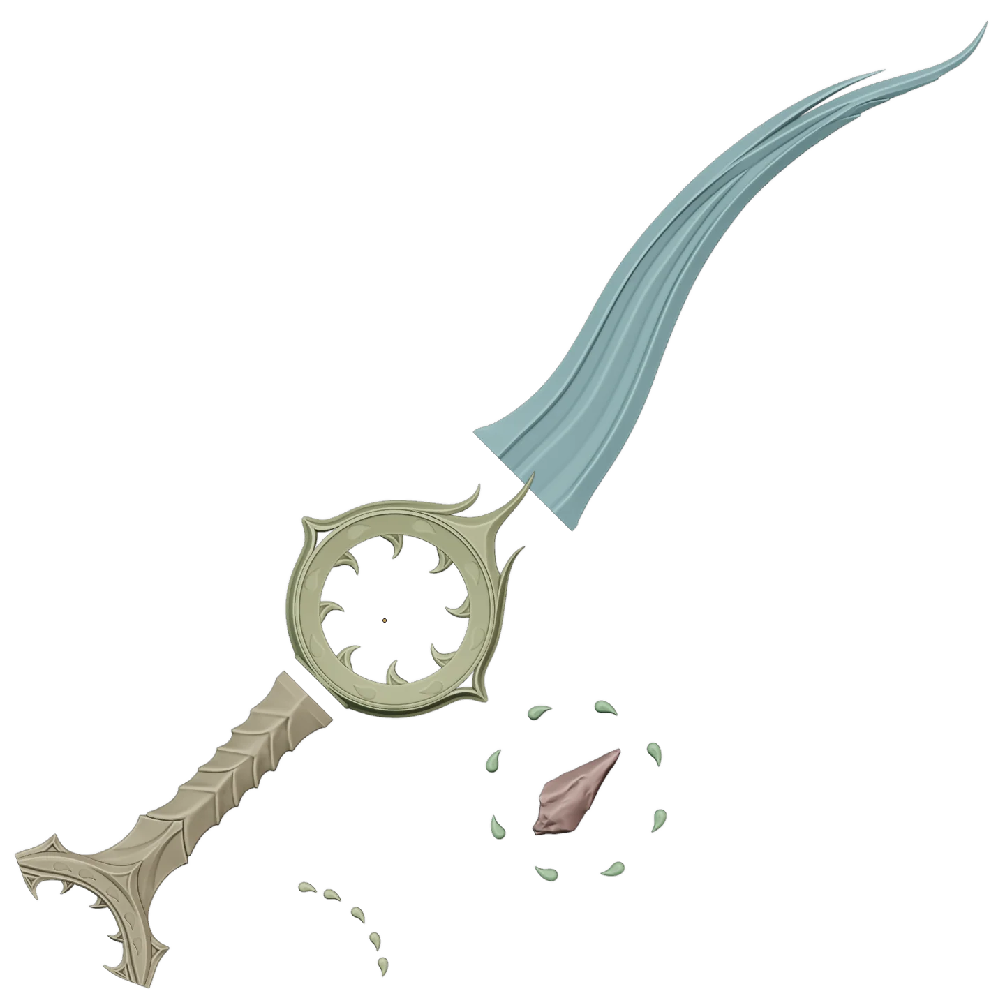 BG3 Bloodthirst Dagger 3D File - Image 2