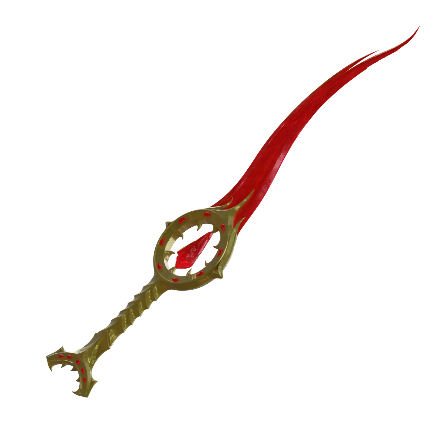 BG3 Bloodthirst Dagger 3D File - Image 3