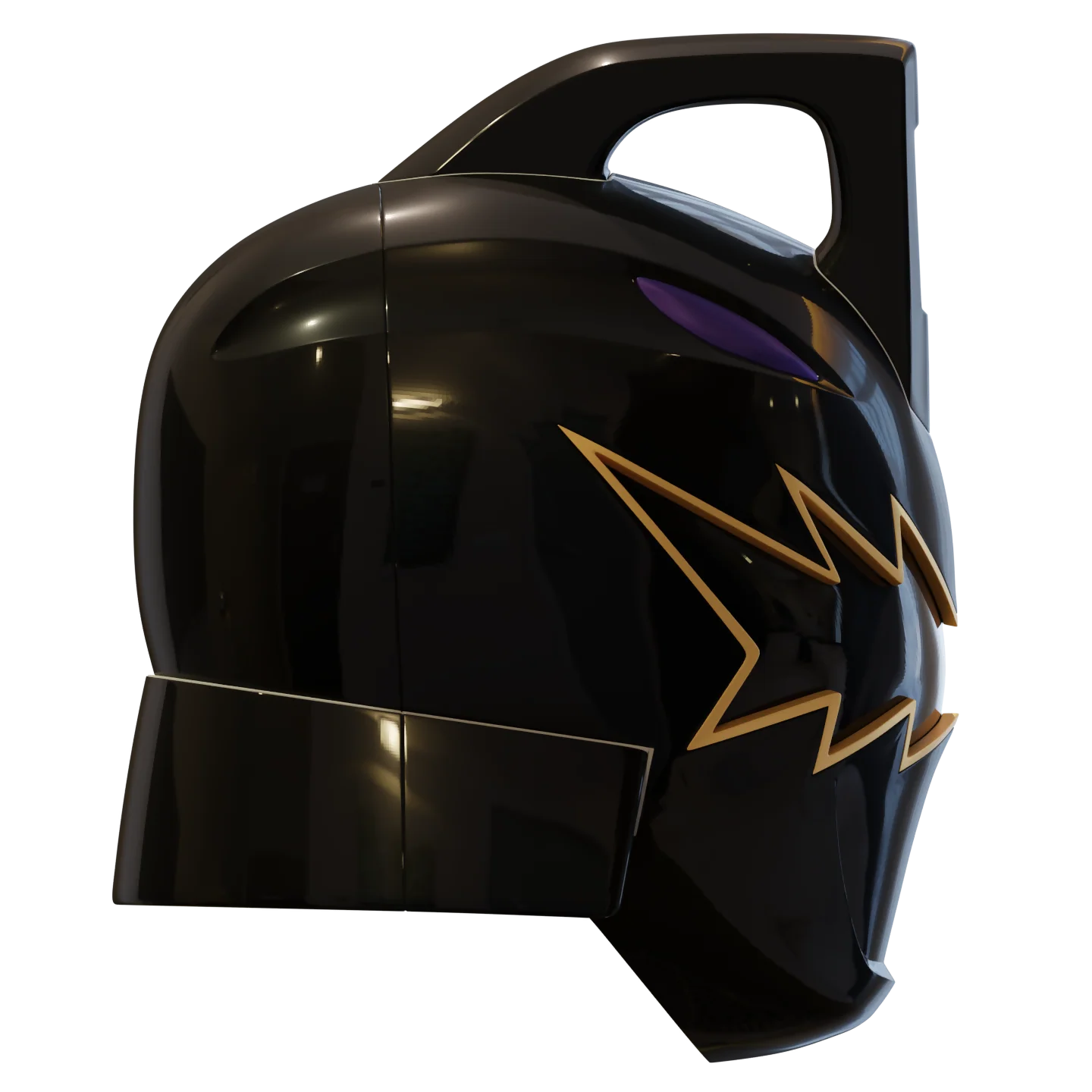 Black Ranger from Power Rangers Dino Thunder 3D Print Model - Image 4