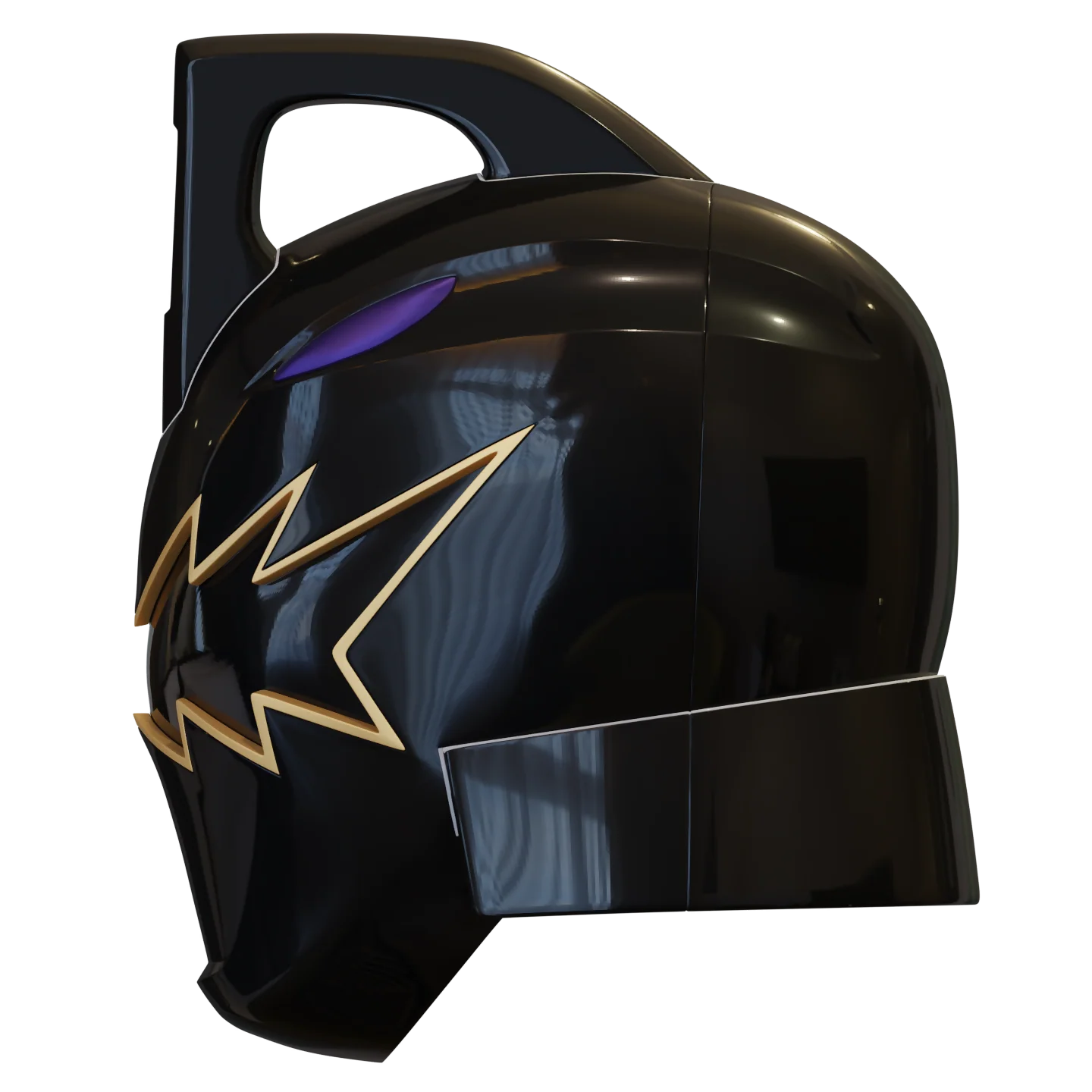 Black Ranger from Power Rangers Dino Thunder 3D Print Model - Image 6
