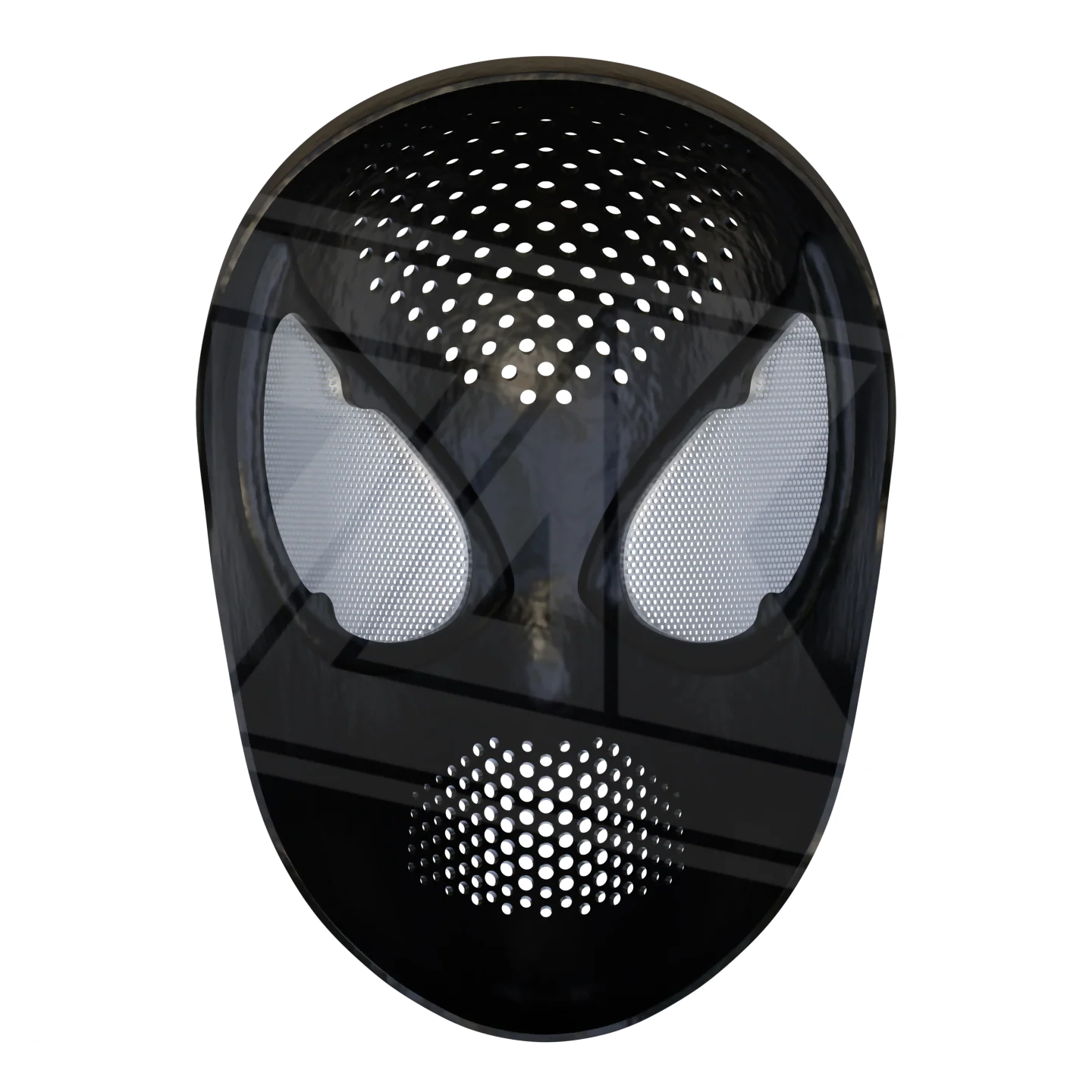 Black Suit Faceshell 3D Model - Image 6