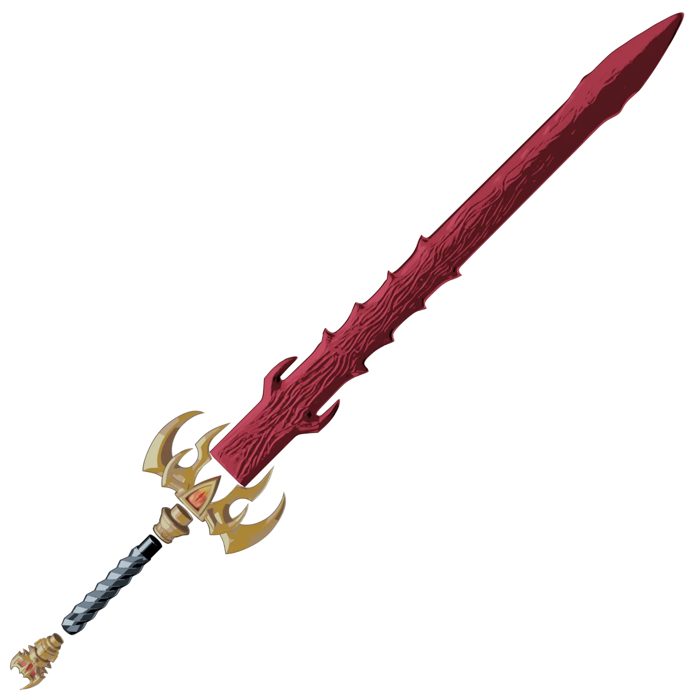 Blade's Dracula Sword 3D File - Image 4