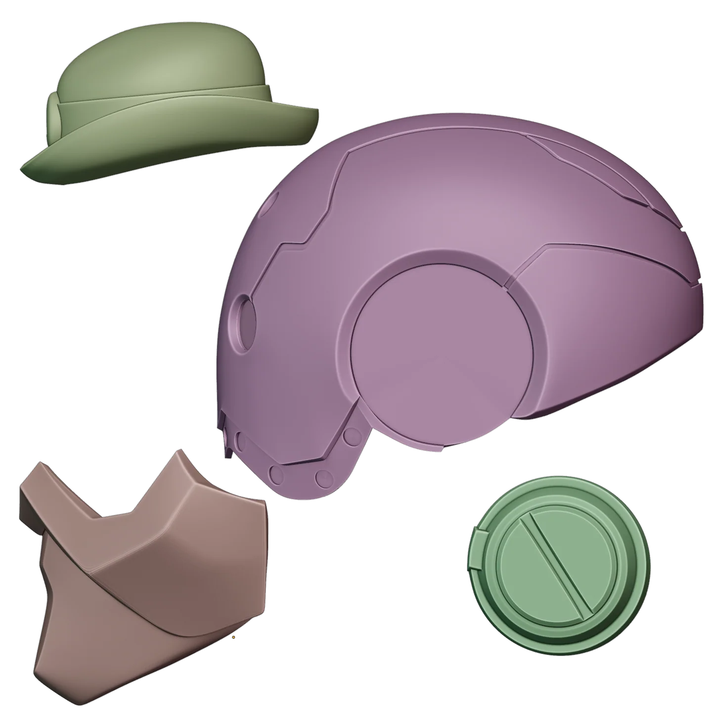 Bob's Helmet from Overwatch - 3D File - Image 11