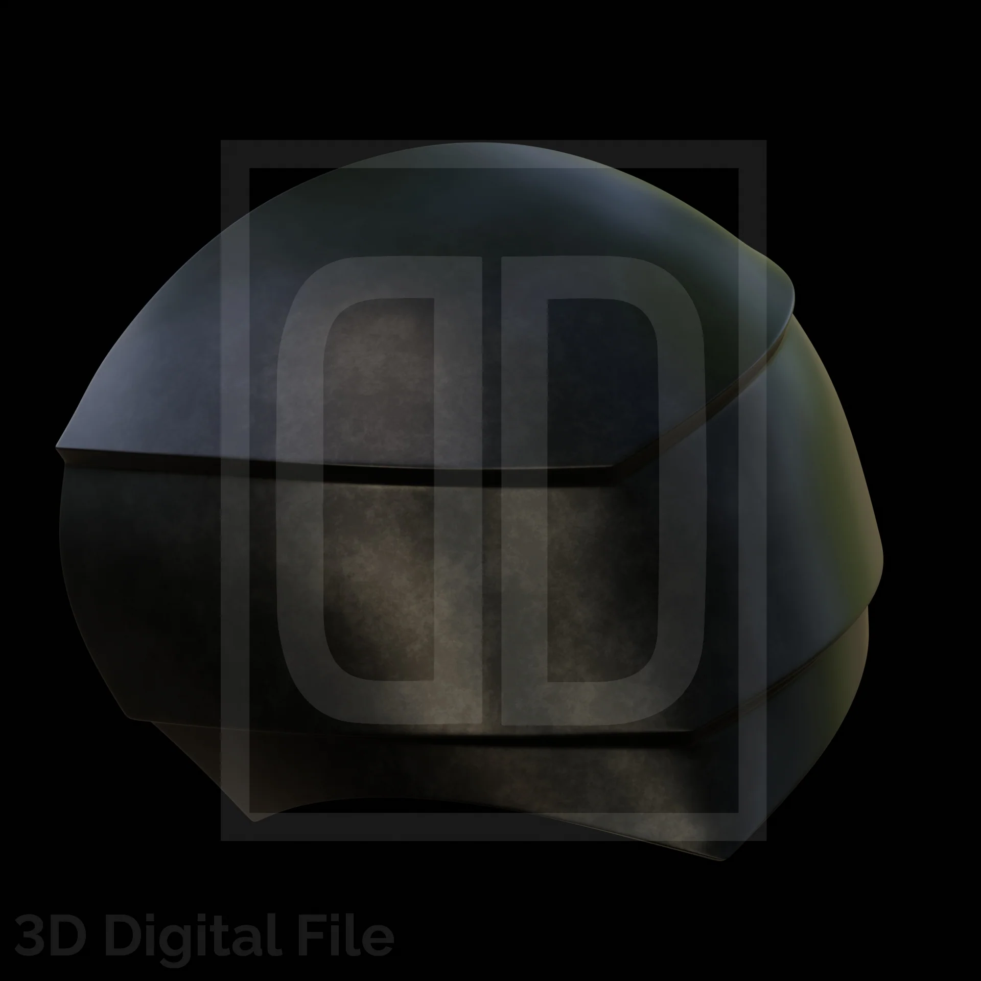 Buffed Bat Neck and Shoulders 3D Model - Image 10
